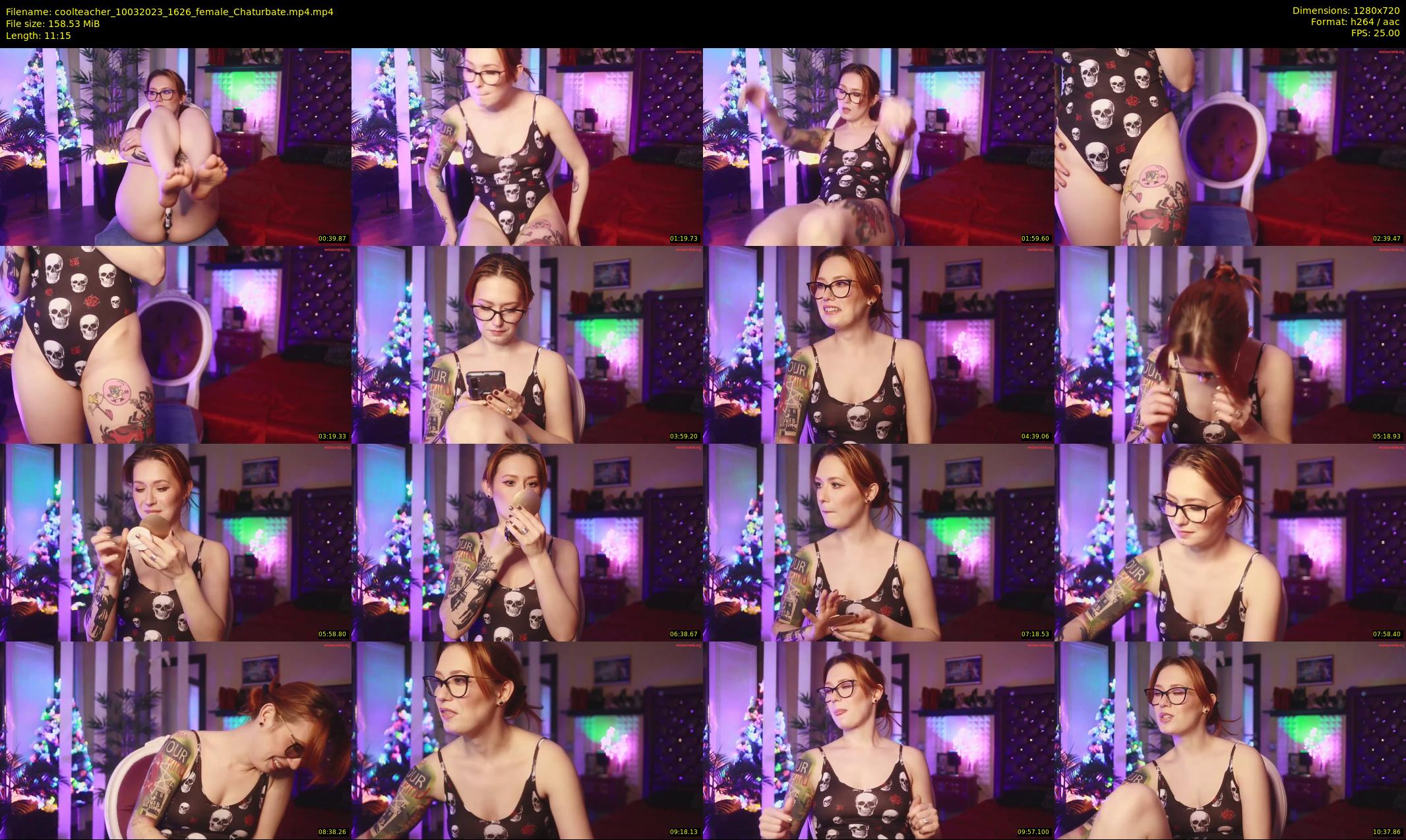coolteacher — 12 minute Chaturbate female cam show recording, 720p, Mar 10, 2023