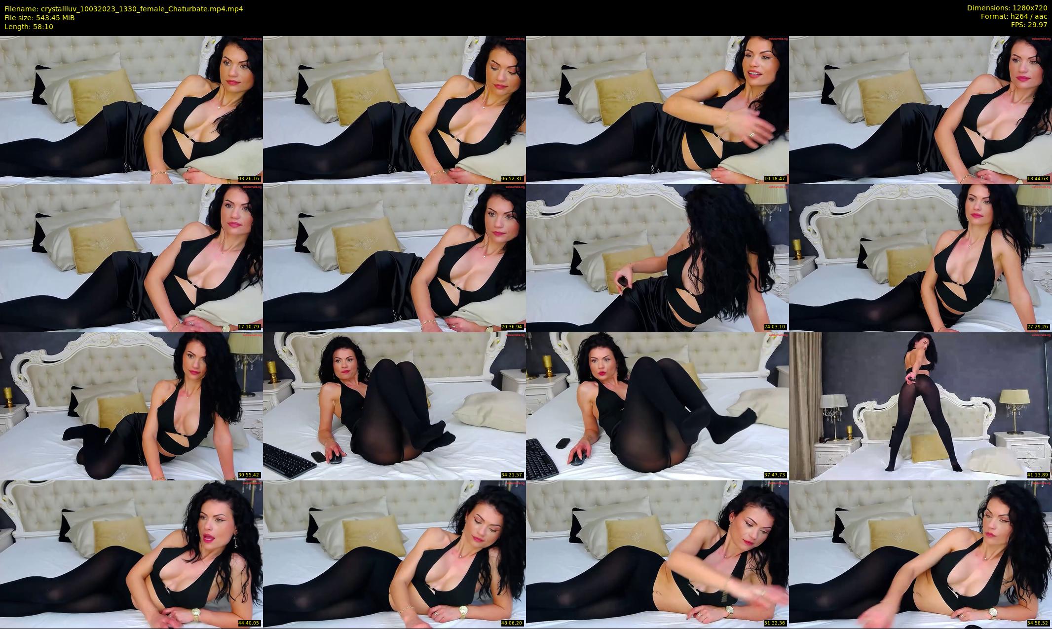 crystallluv — 59 minute Chaturbate female cam show recording, 720p, Mar 10, 2023