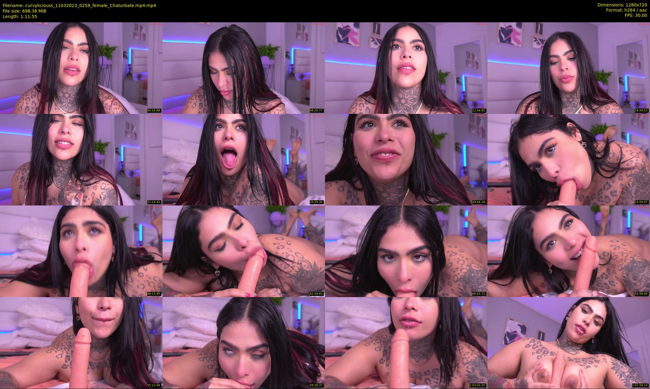 curvyliciouss — 72 minute Chaturbate female cam show recording, 720p, Mar 11, 2023