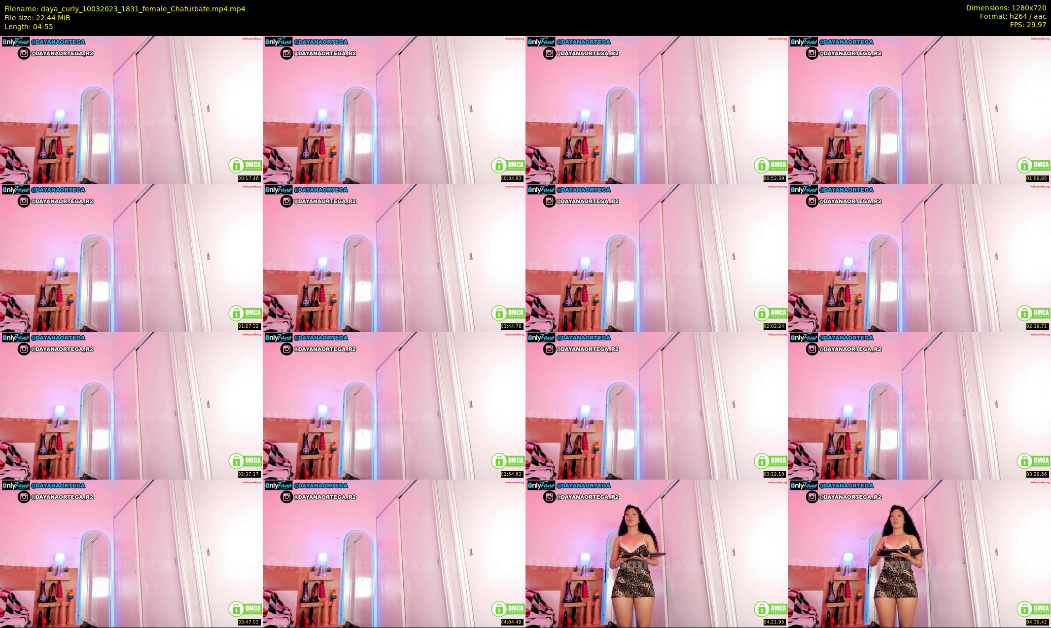 daya_curly — 5 minute Chaturbate female cam show recording, 720p, Mar 10, 2023