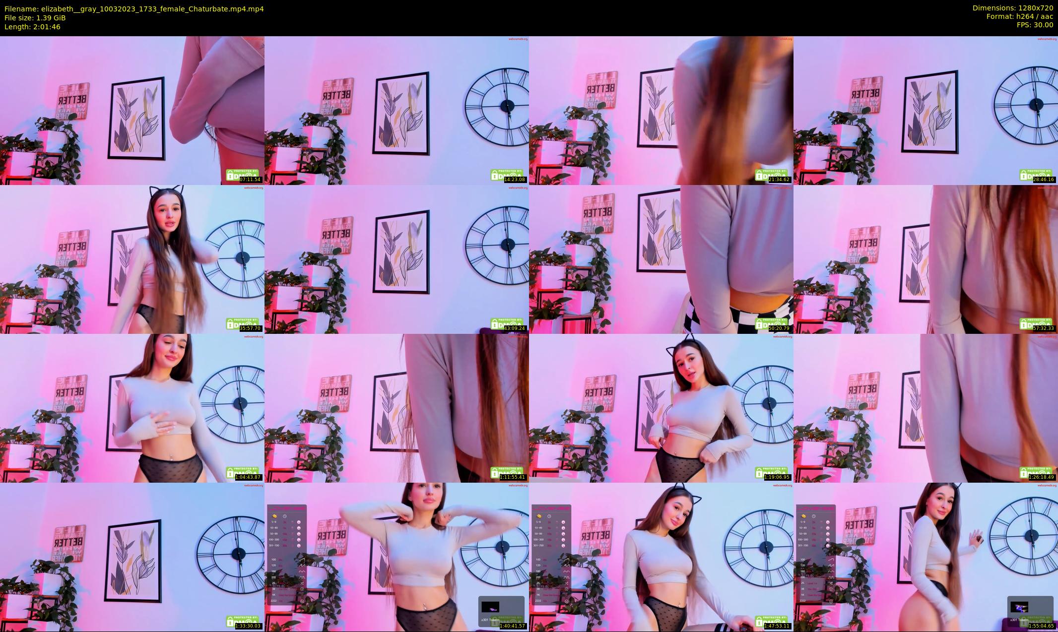 elizabeth__gray — 122 minute Chaturbate female cam show recording, 720p, Mar 10, 2023
