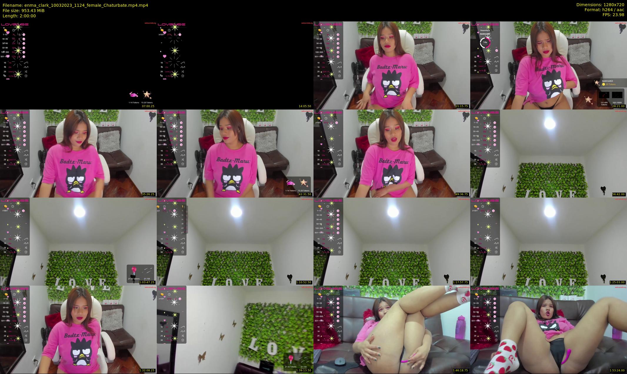 enma_clark — 120 minute Chaturbate female cam show recording, 720p, Mar 10, 2023