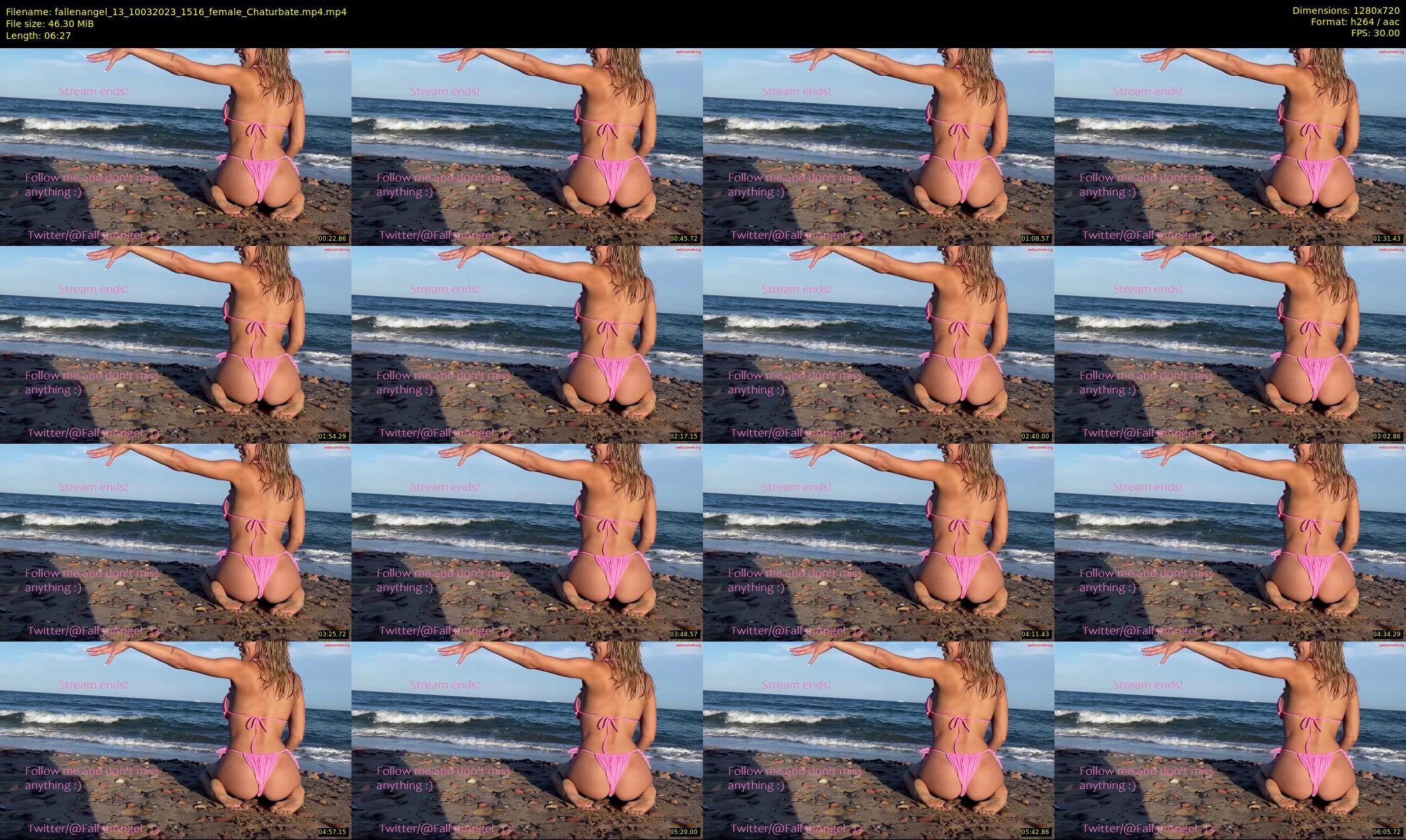 fallenangel_13 — 7 minute Chaturbate female cam show recording, 720p, Mar 10, 2023