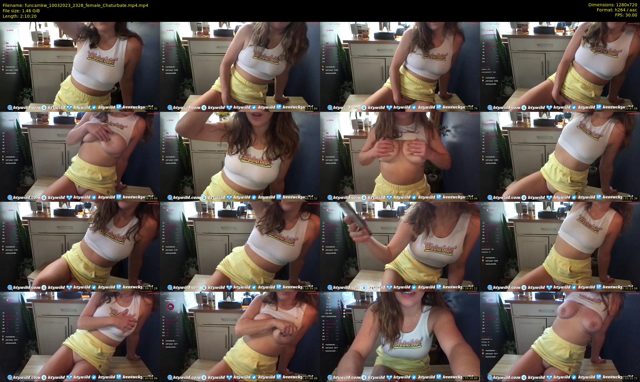 funcamkw — 131 minute Chaturbate female cam show recording, 720p, Mar 10, 2023