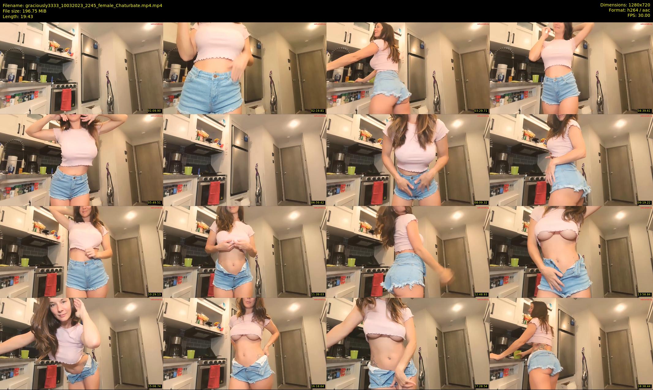 graciously3333 — 20 minute Chaturbate female cam show recording, 720p, Mar 10, 2023
