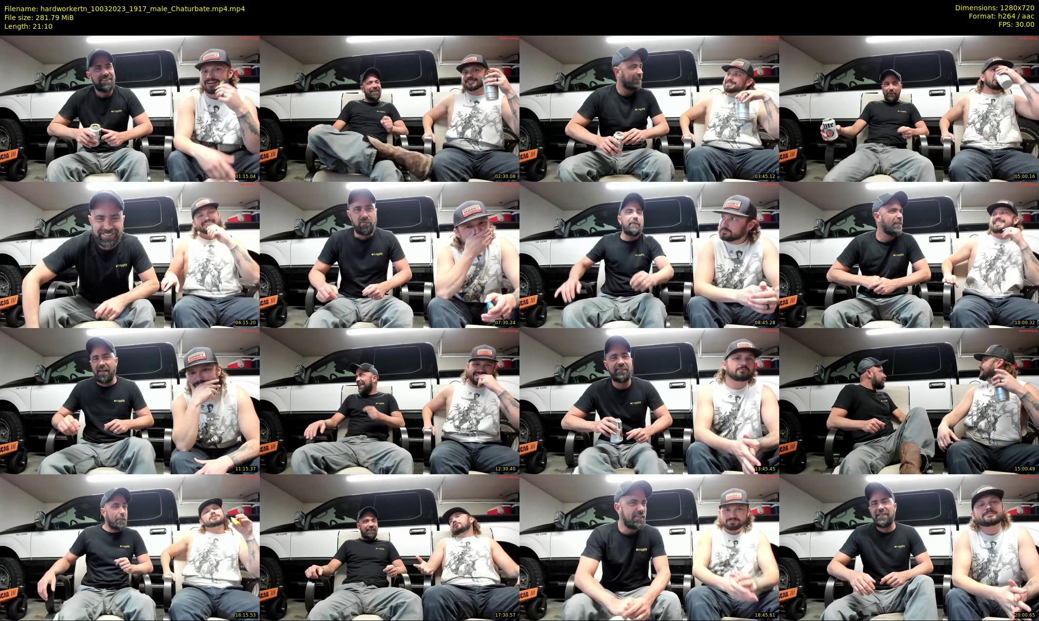 hardworkertn — 22 minute Chaturbate male cam show recording, 720p, Mar 10, 2023