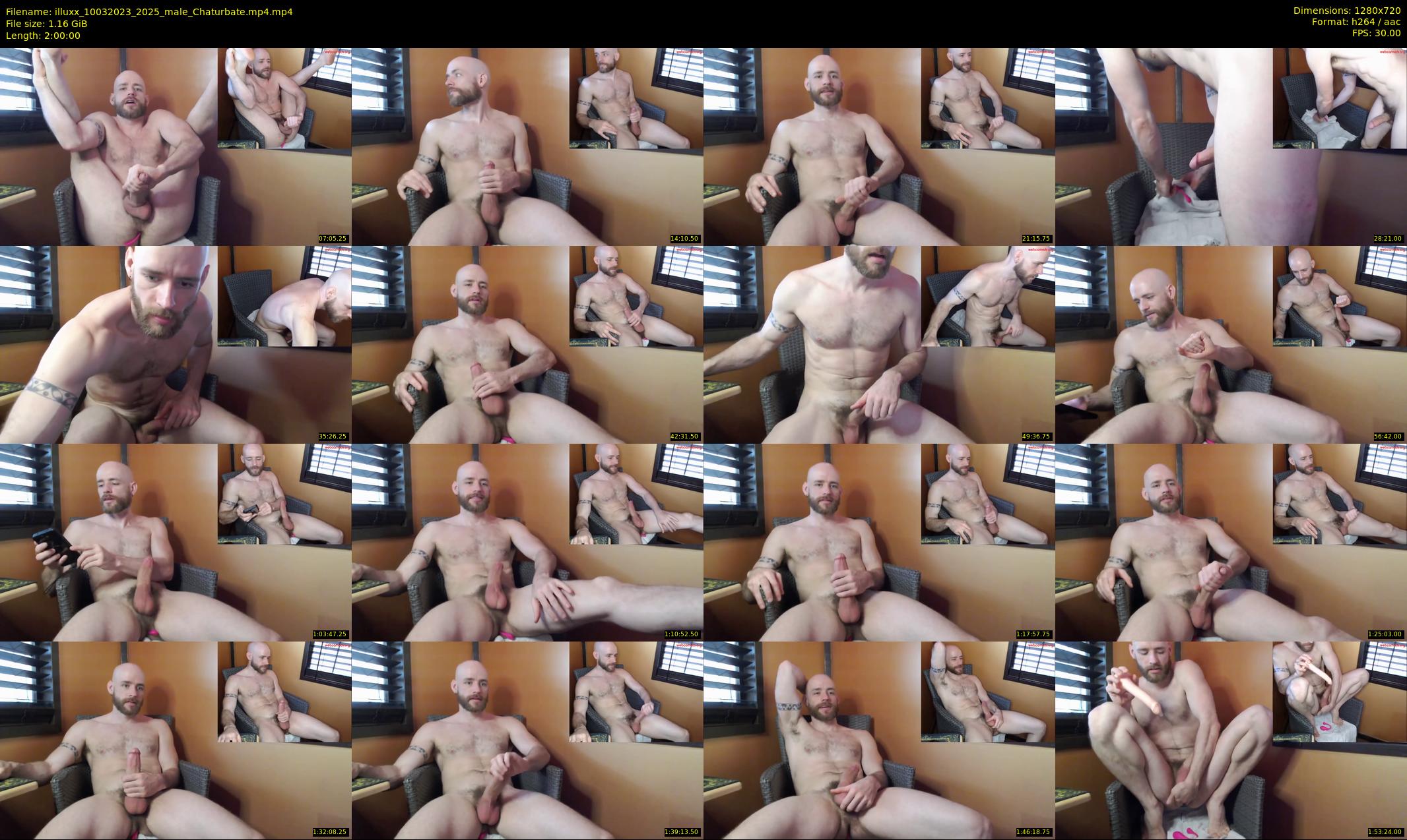 illuxx — 120 minute Chaturbate male cam show recording, 720p, Mar 10, 2023