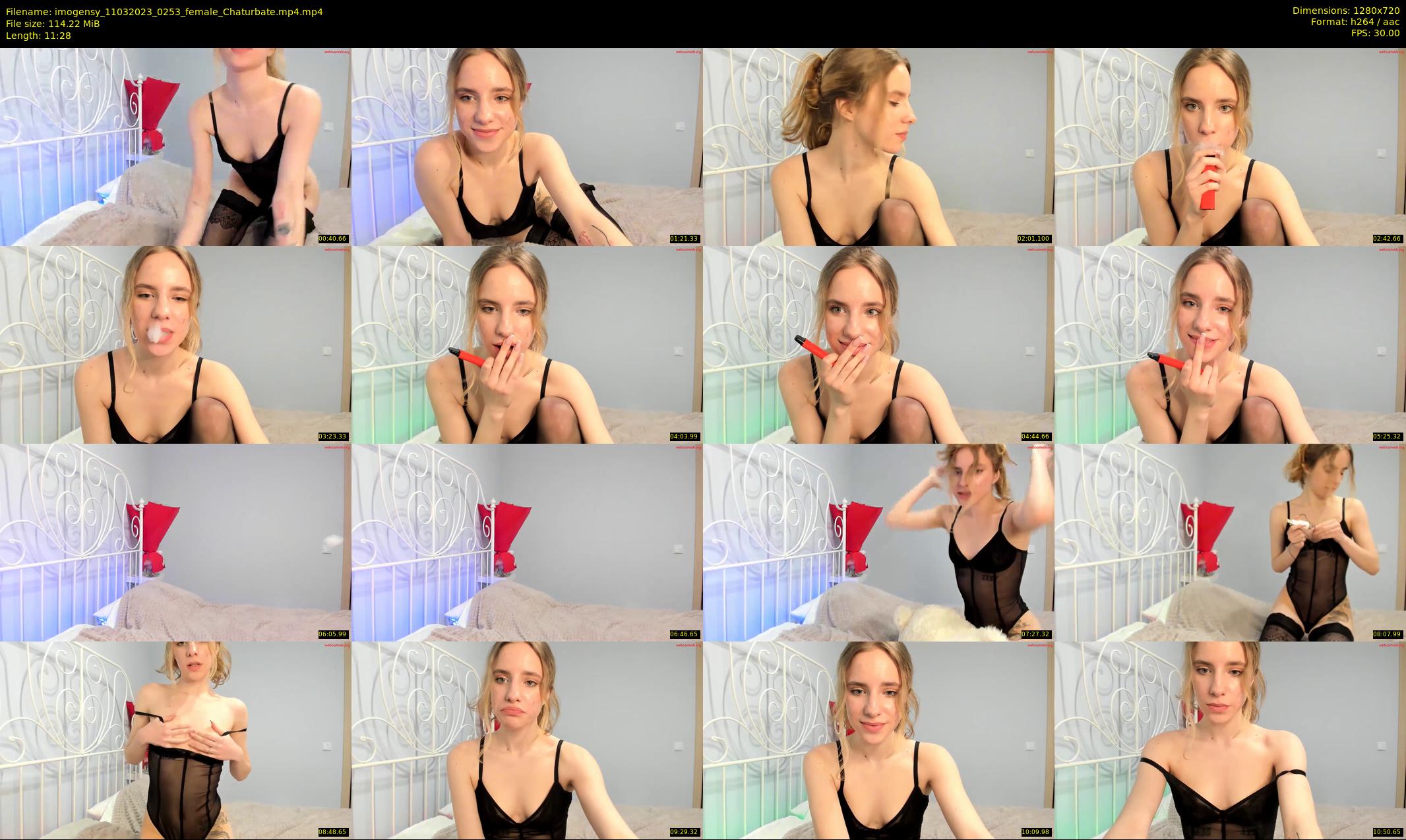 imogensy — 12 minute Chaturbate female cam show recording, 720p, Mar 11, 2023
