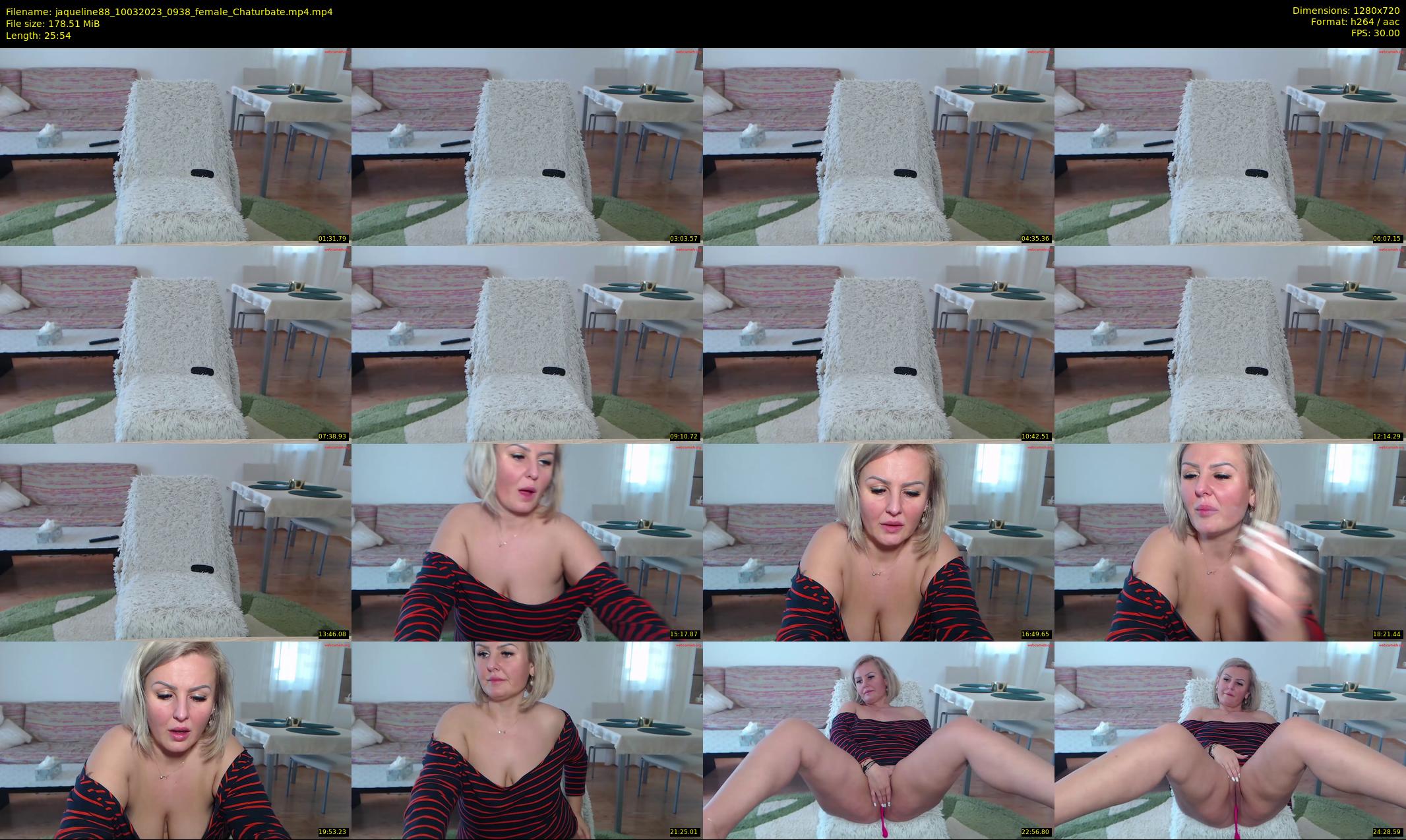 jaqueline88 — 26 minute Chaturbate female cam show recording, 720p, Mar 10, 2023
