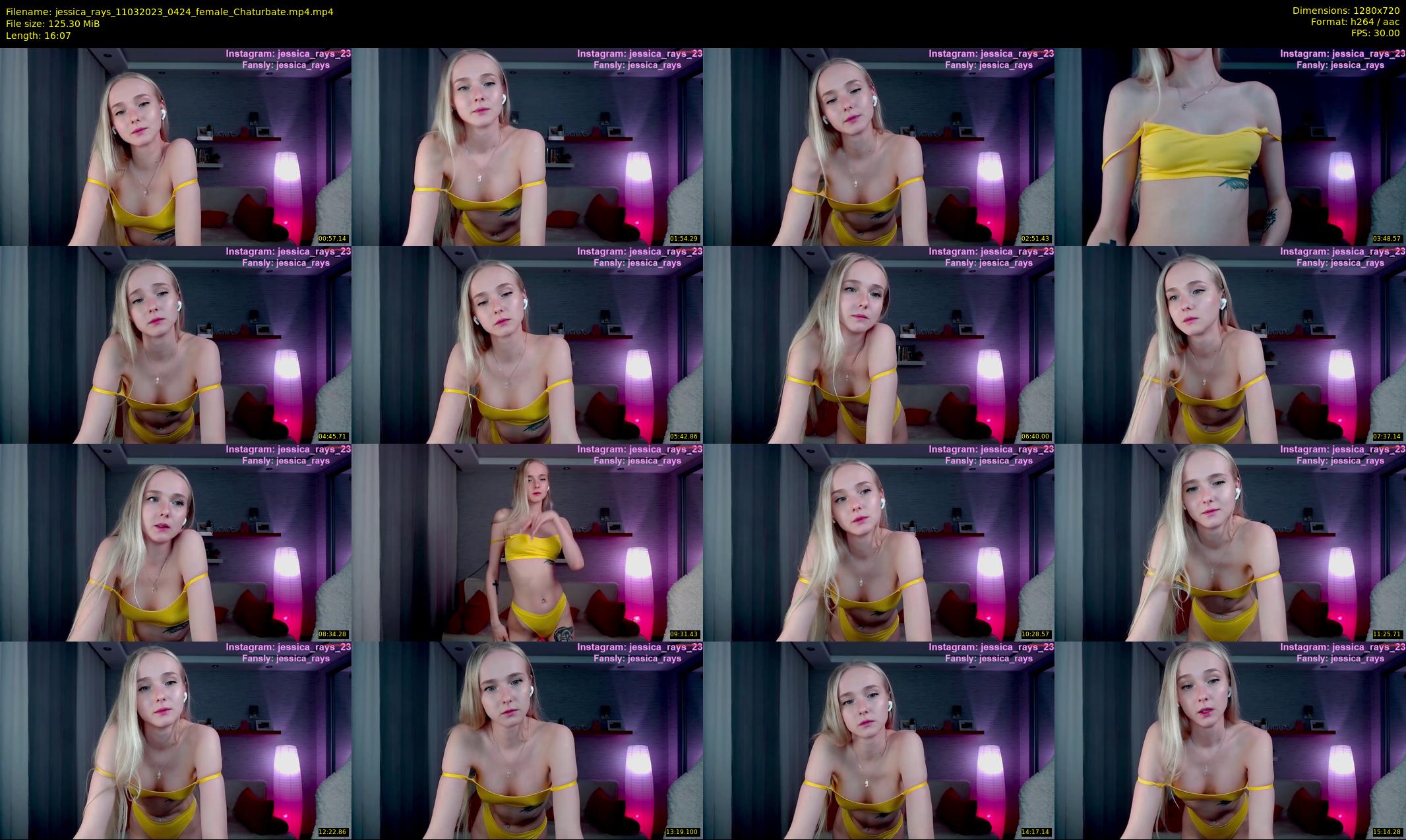 jessica_rays — 17 minute Chaturbate couple cam show recording, 720p, Mar 11, 2023