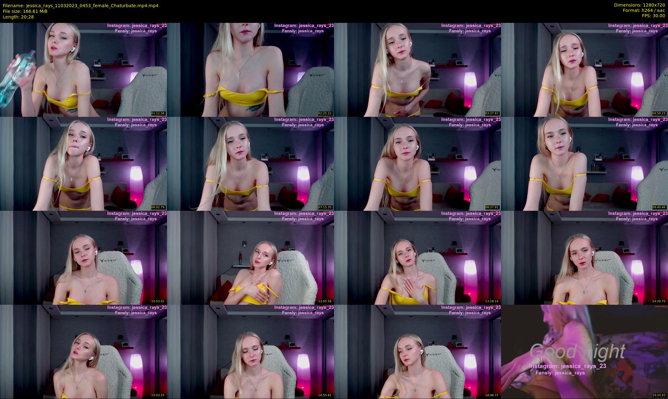 jessica_rays — 21 minute Chaturbate couple cam show recording, 720p, Mar 11, 2023