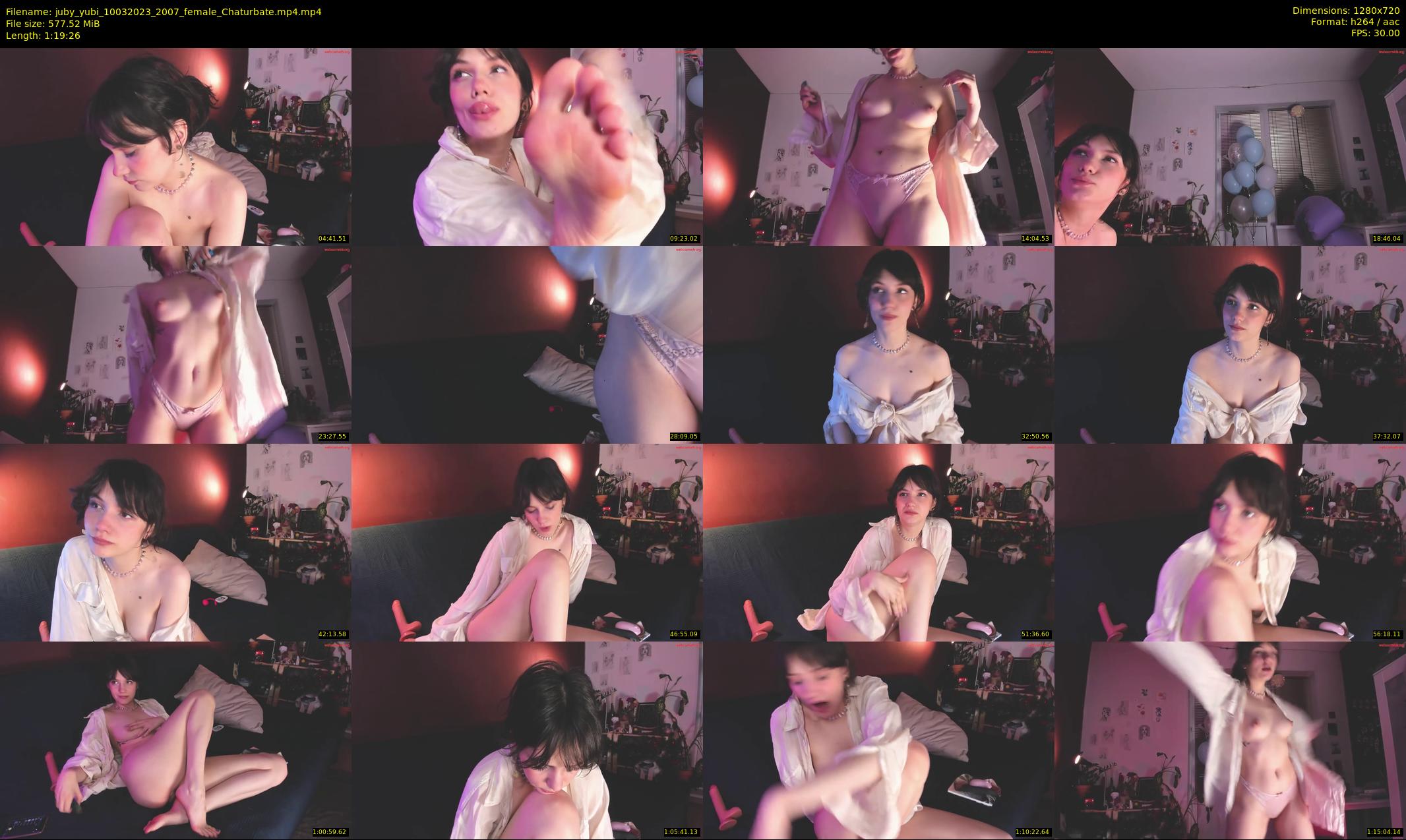 juby_yubi — 80 minute Chaturbate female cam show recording, 720p, Mar 10, 2023