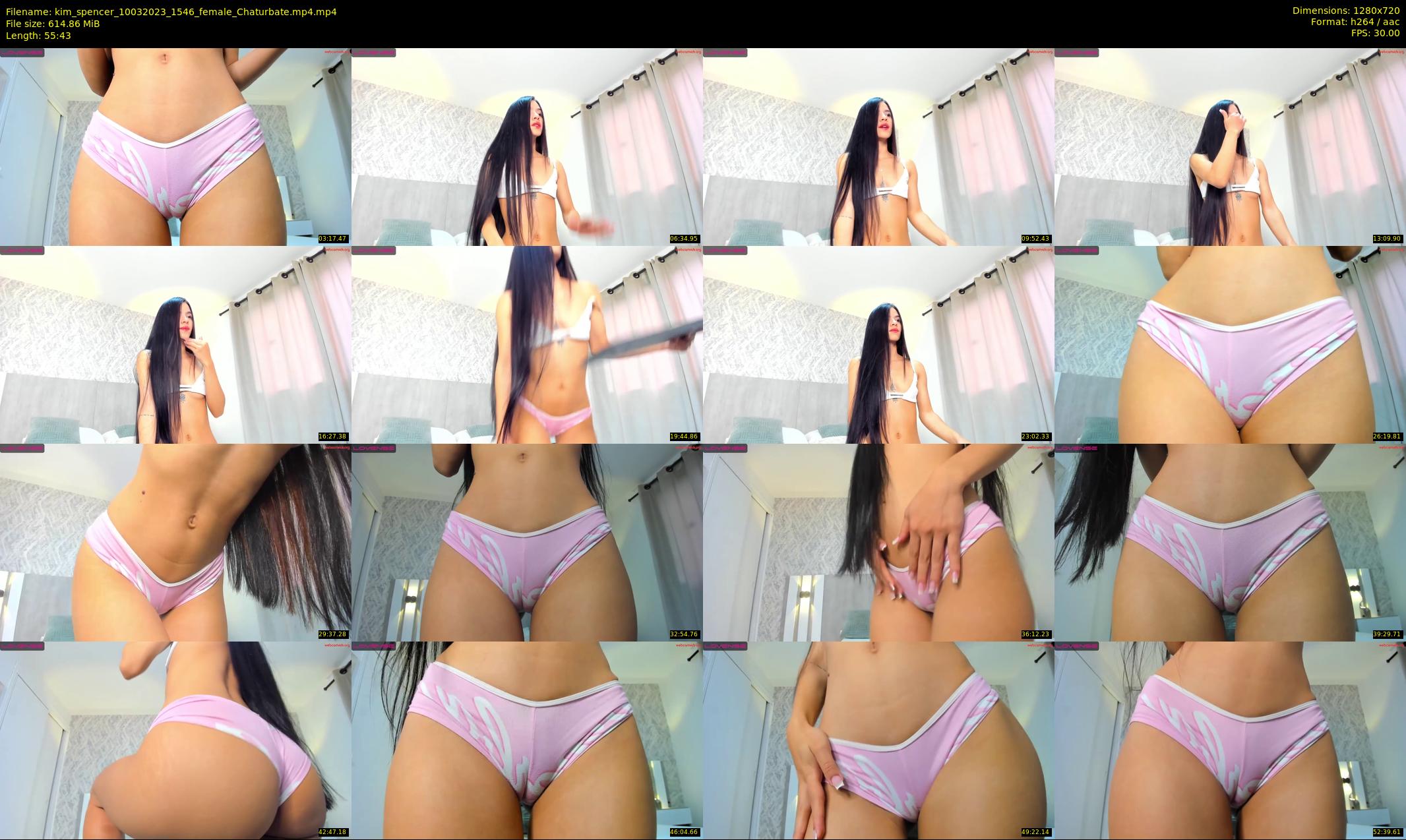 kim_spencer — 56 minute Chaturbate female cam show recording, 720p, Mar 10, 2023