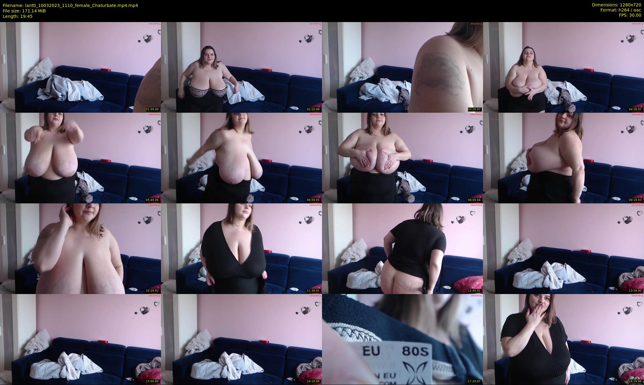 lantti — 20 minute Chaturbate female cam show recording, 720p, Mar 10, 2023