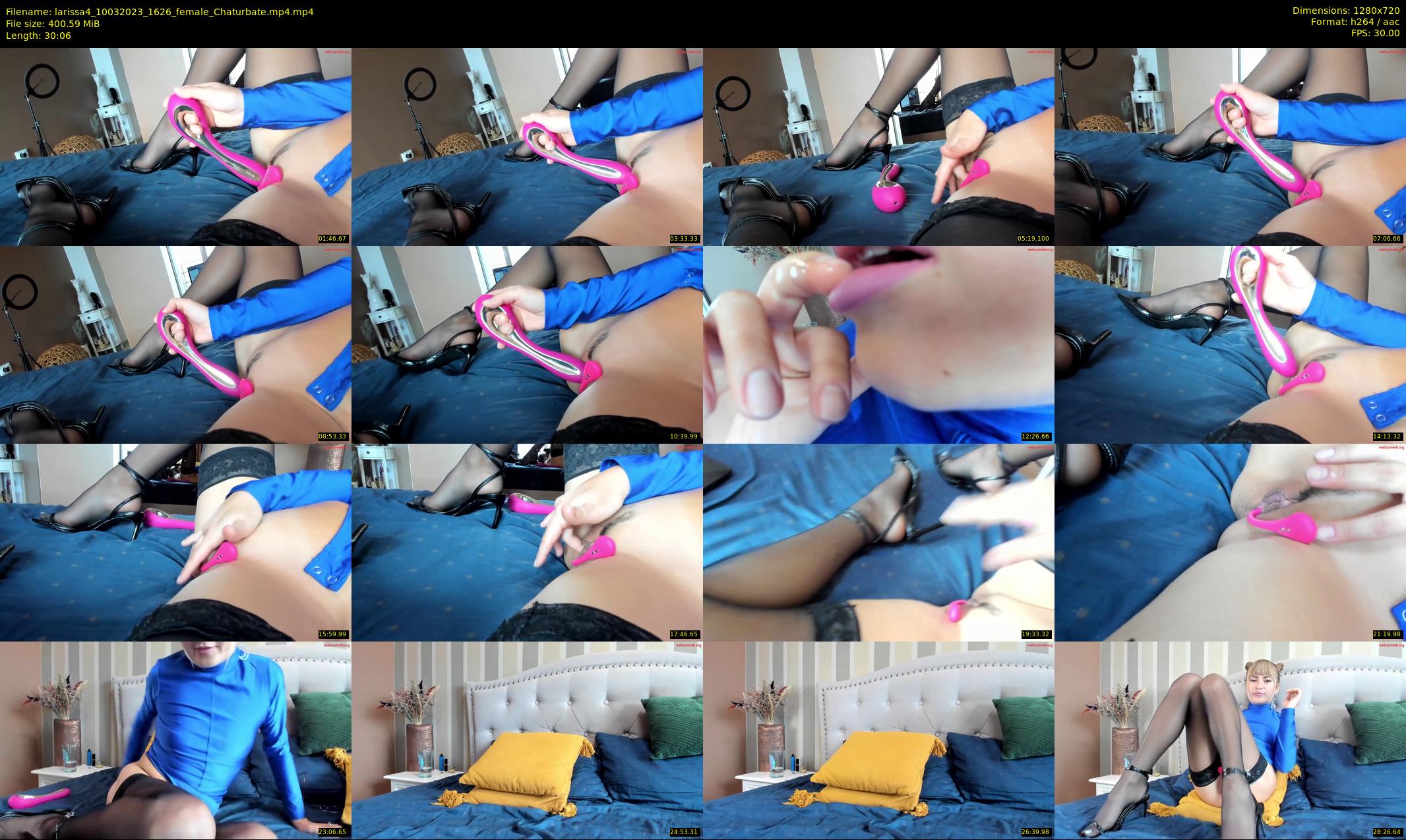 larissa4 — 31 minute Chaturbate female cam show recording, 720p, Mar 10, 2023