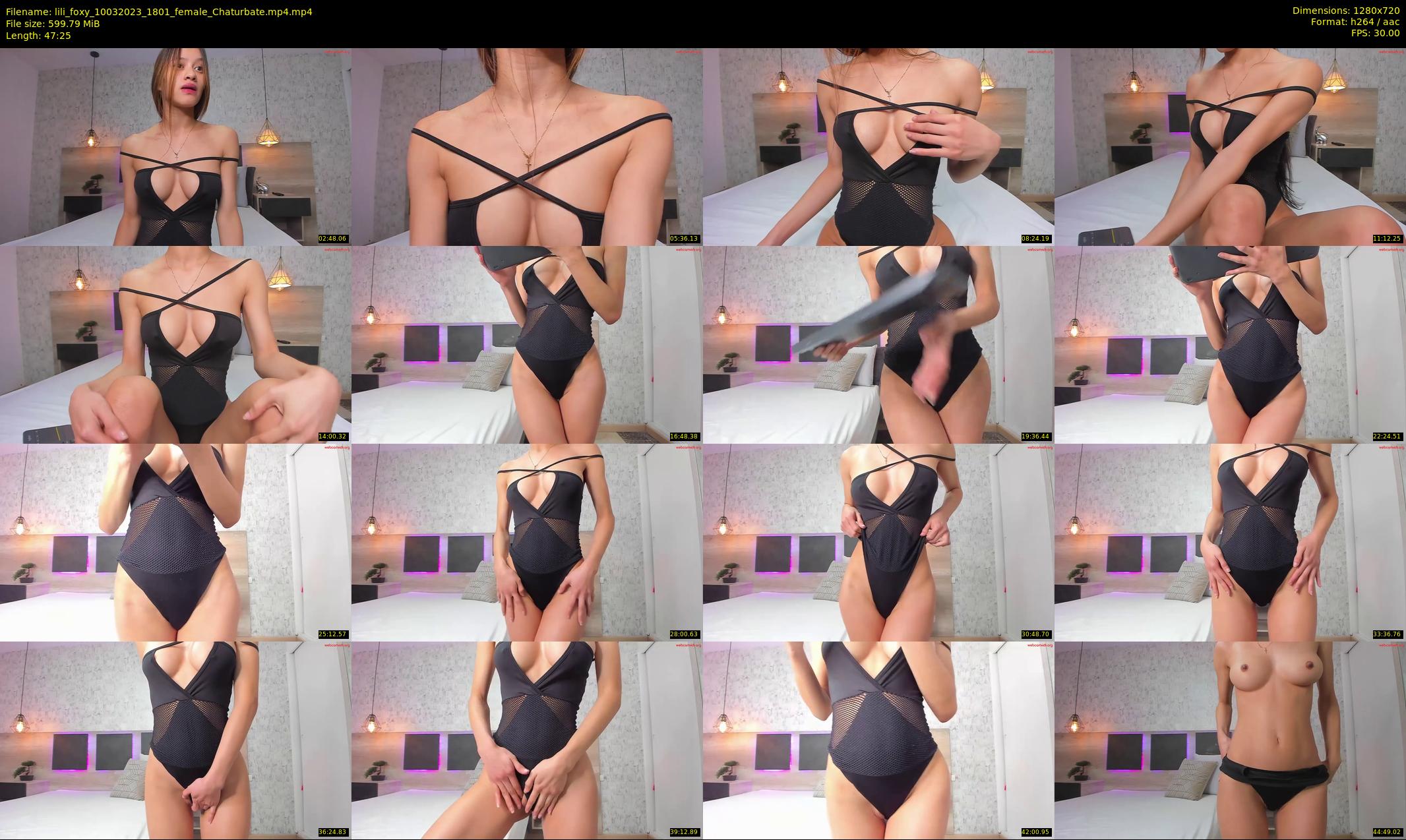 lili_foxy — 48 minute Chaturbate female cam show recording, 720p, Mar 10, 2023