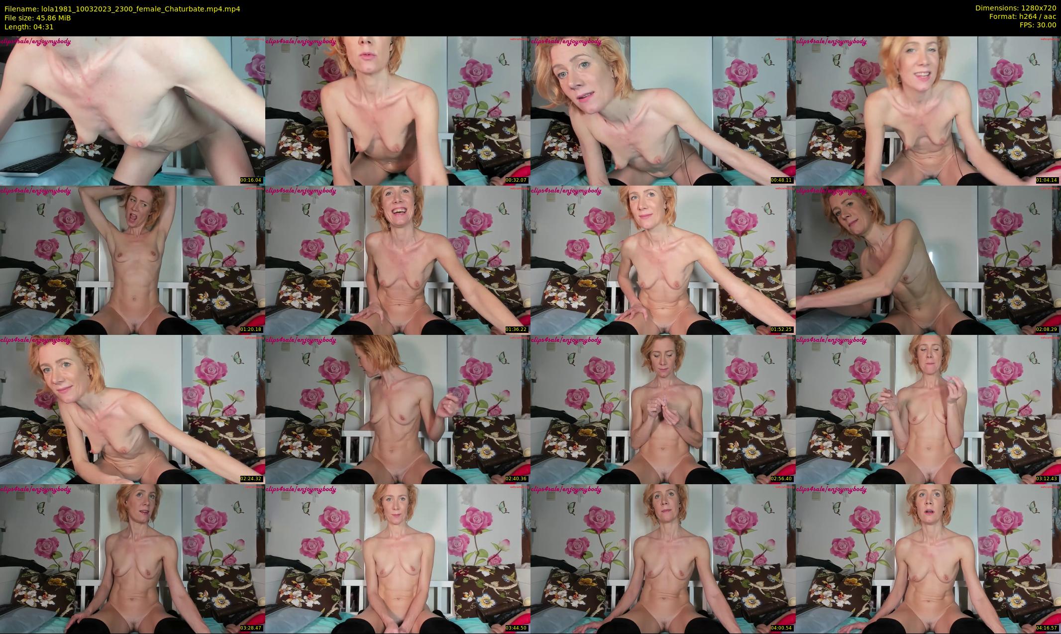 lola1981 — 5 minute Chaturbate female cam show recording, 720p, Mar 10, 2023