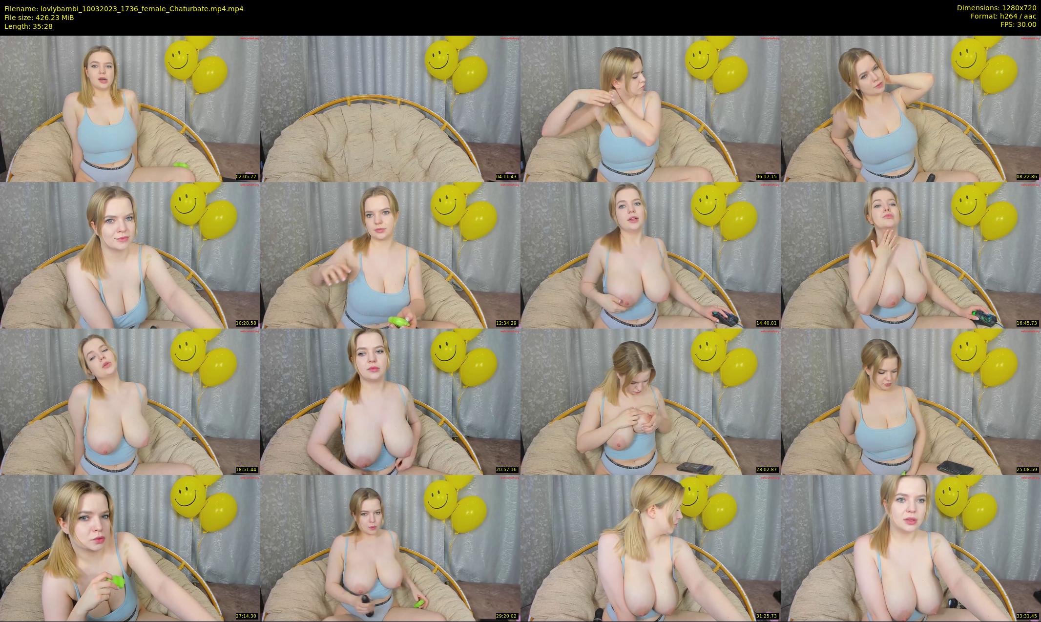 lovlybambi — 36 minute Chaturbate female cam show recording, 720p, Mar 10, 2023