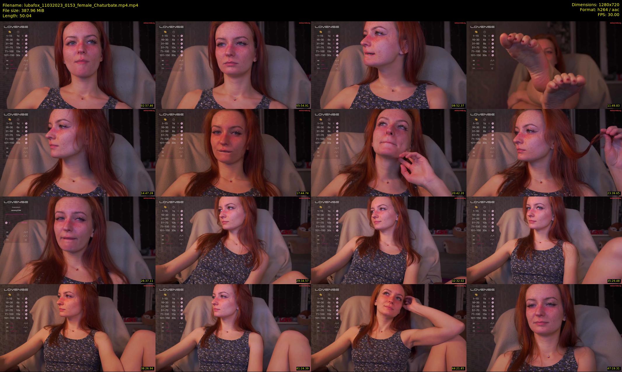 lubafox — 51 minute Chaturbate female cam show recording, 720p, Mar 11, 2023