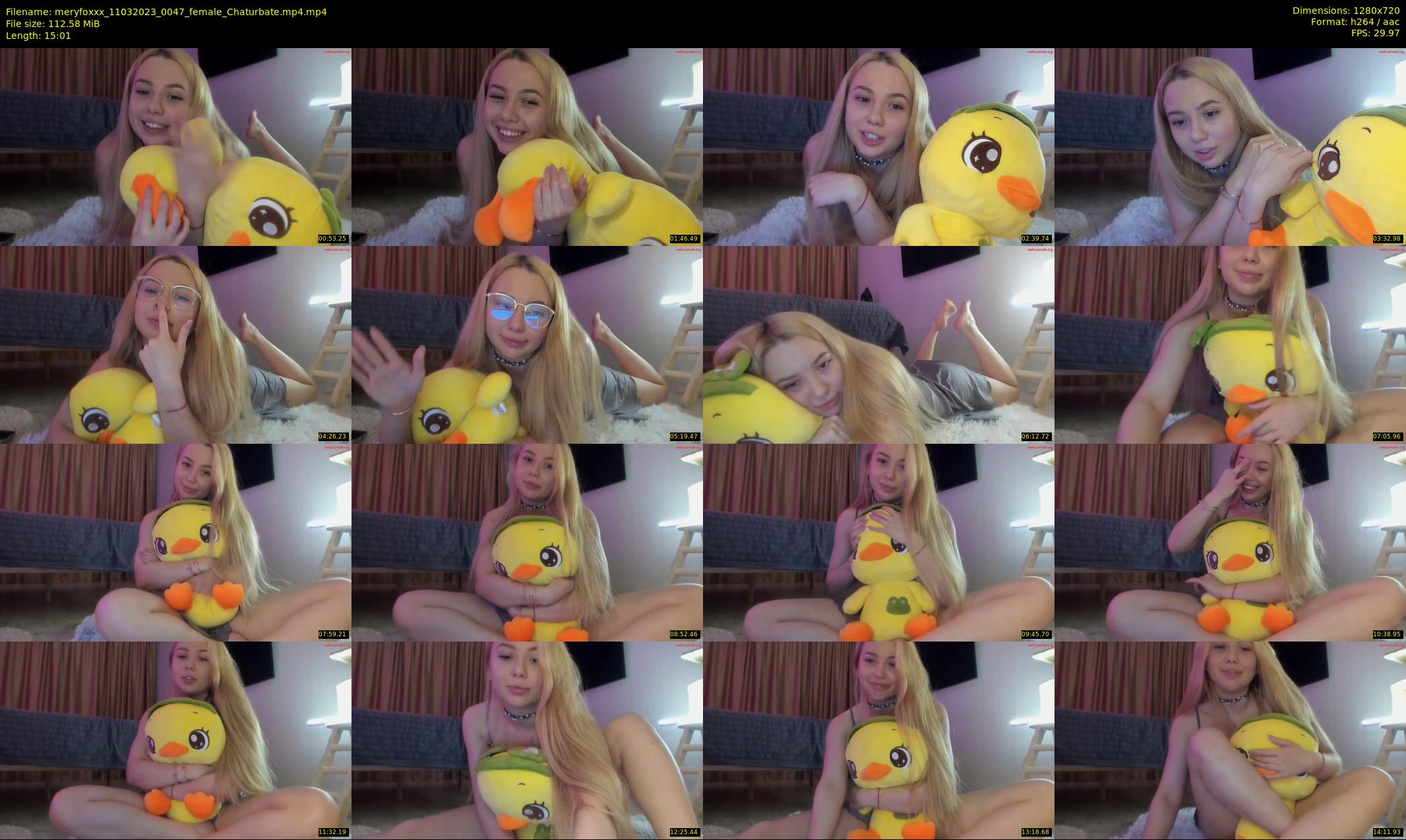 meryfoxxx — 16 minute Chaturbate female cam show recording, 720p, Mar 11, 2023