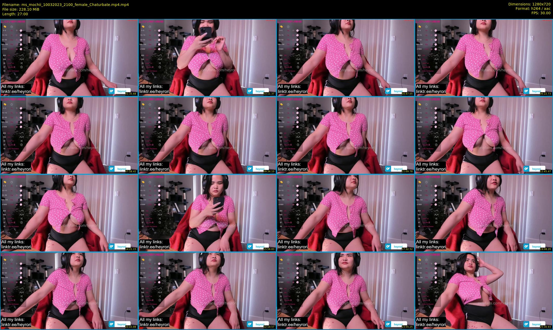 ms_mochii — 27 minute Chaturbate female cam show recording, 720p, Mar 10, 2023