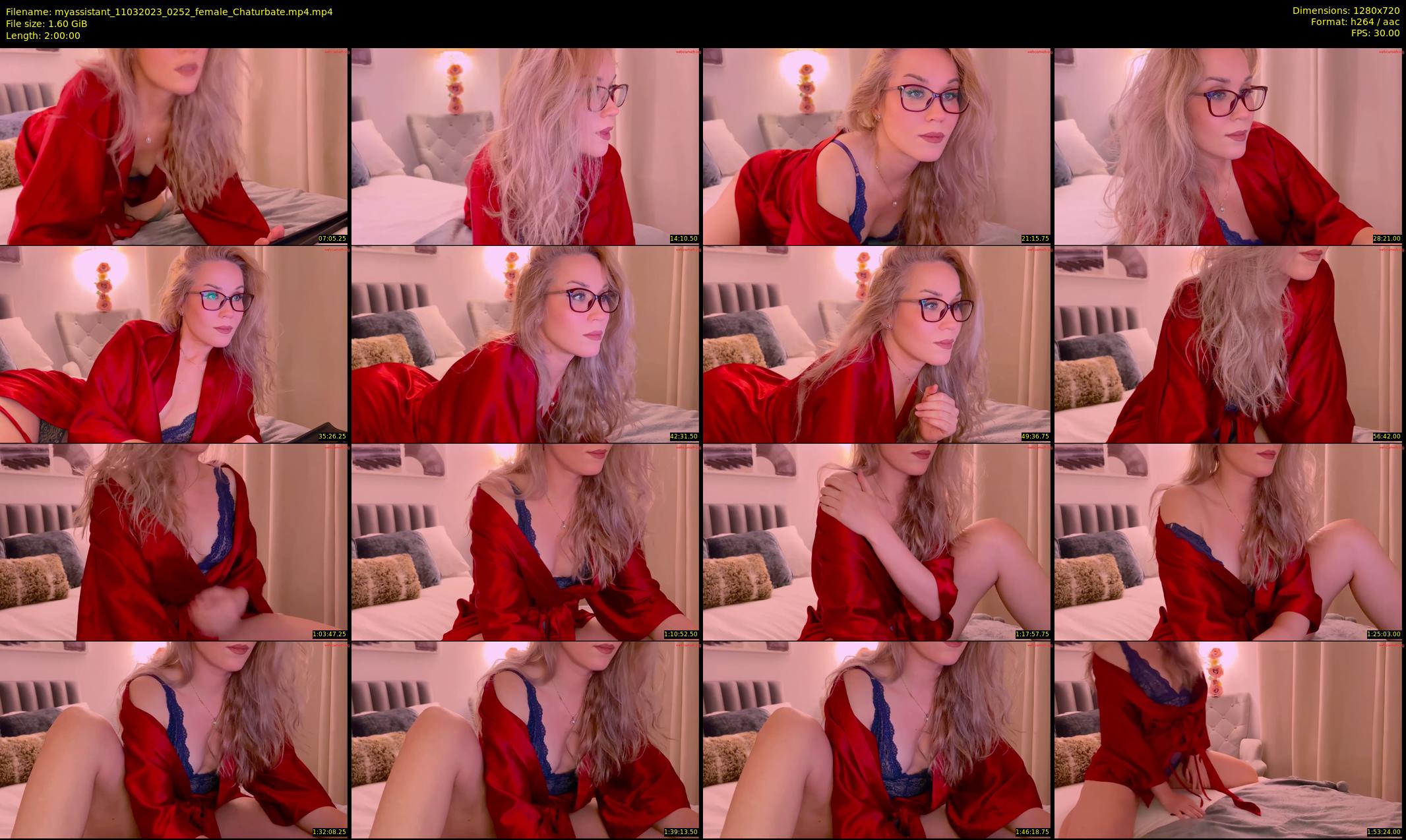 myassistant — 120 minute Chaturbate female cam show recording, 720p, Mar 11, 2023