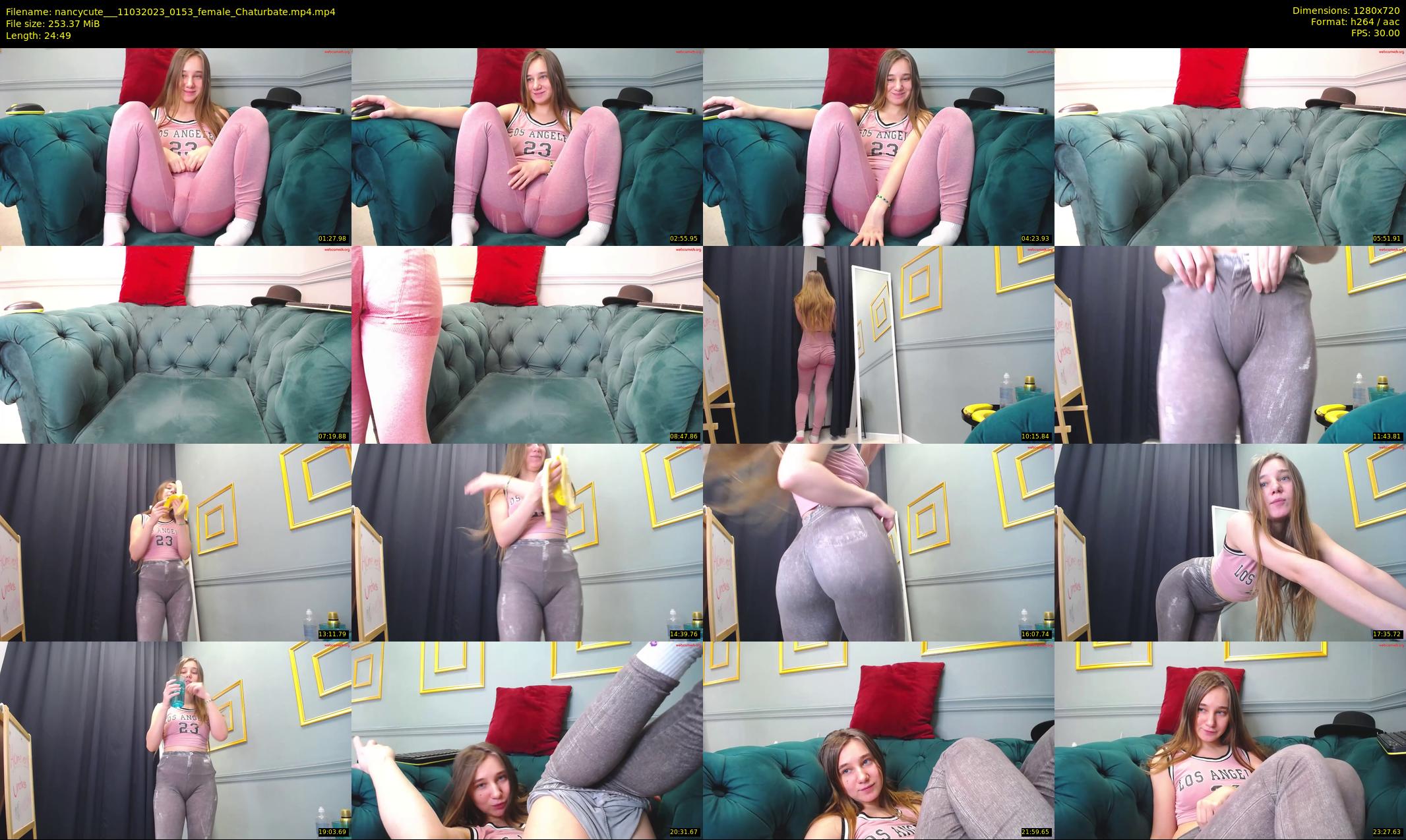 nancycute__ — 25 minute Chaturbate female cam show recording, 720p, Mar 11, 2023