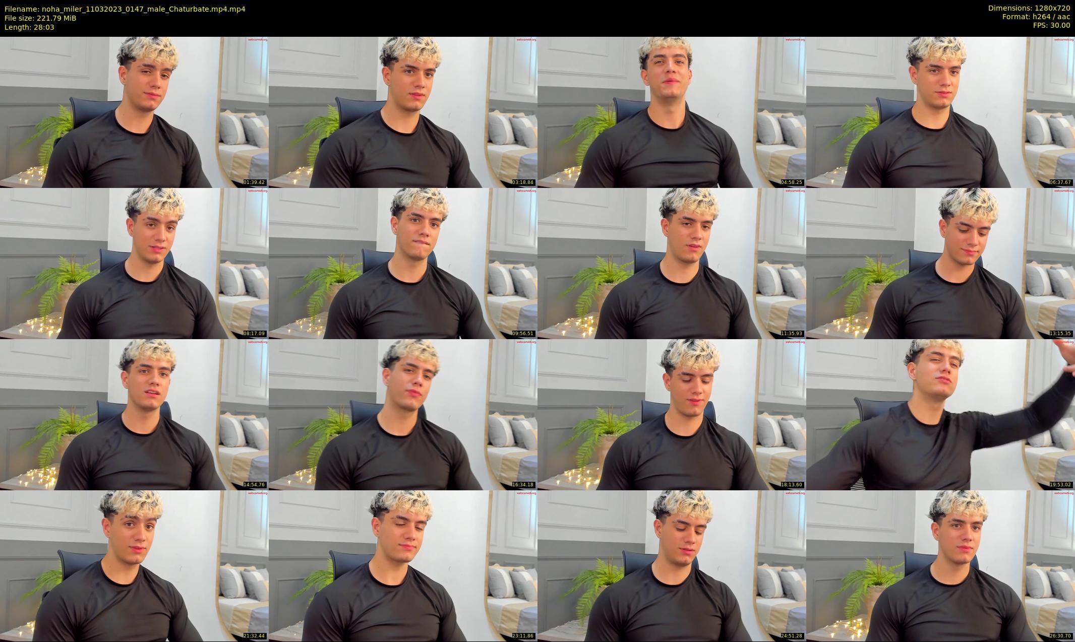 noha_miler — 29 minute Chaturbate male cam show recording, 720p, Mar 11, 2023
