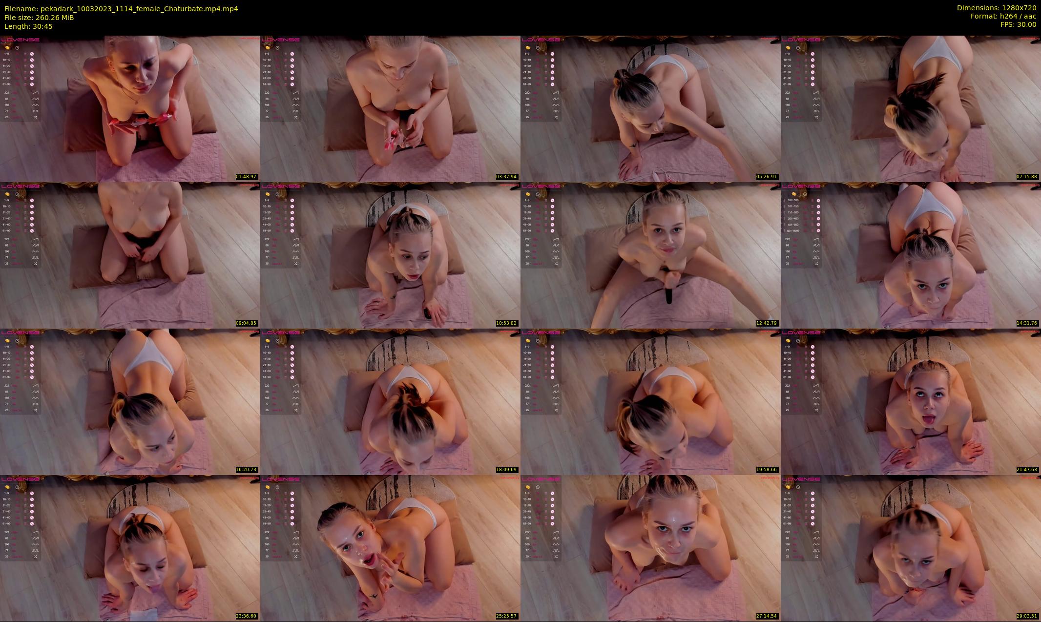 pekadark — 31 minute Chaturbate female cam show recording, 720p, Mar 10, 2023