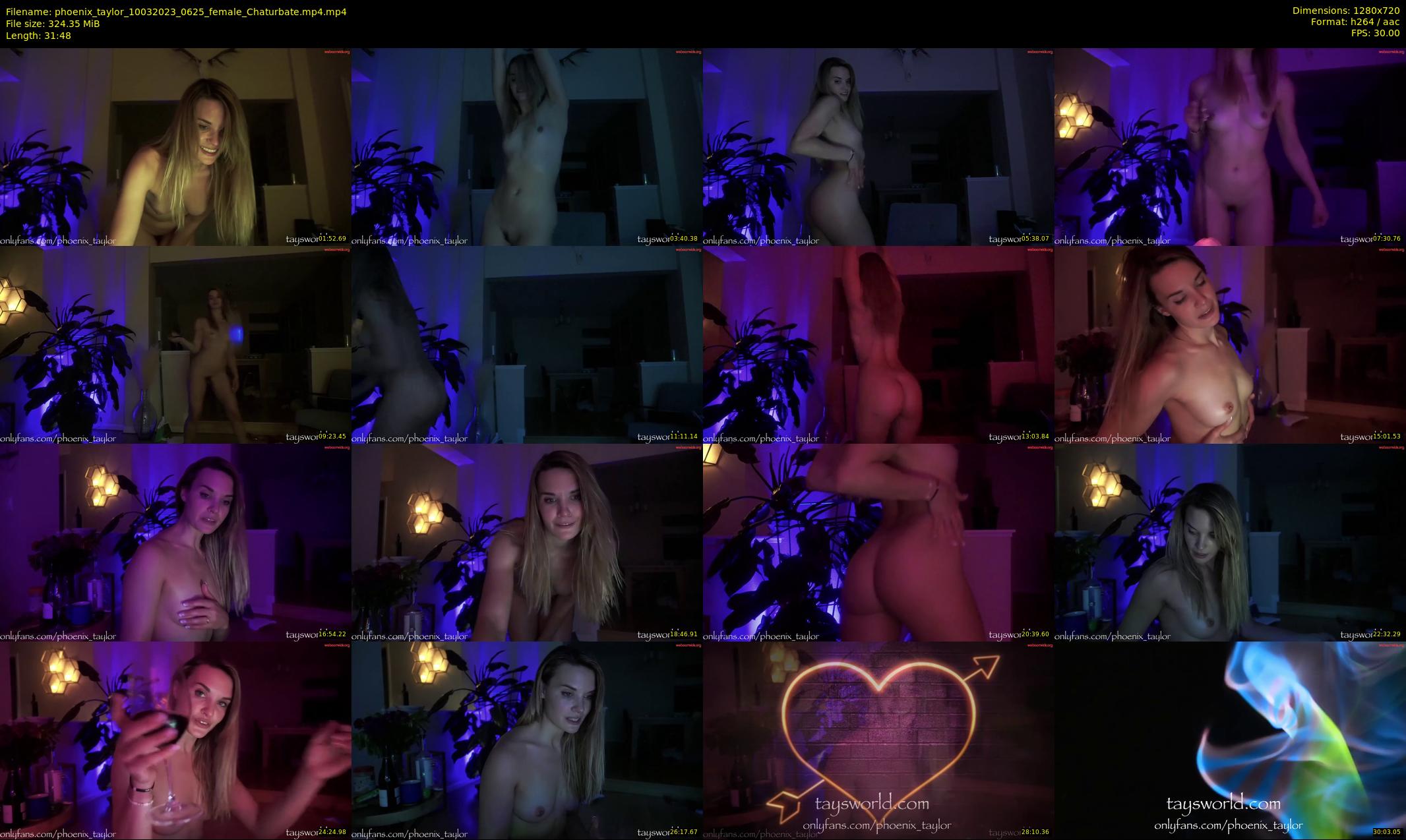 phoenix_taylor — 32 minute Chaturbate female cam show recording, 720p, Mar 10, 2023