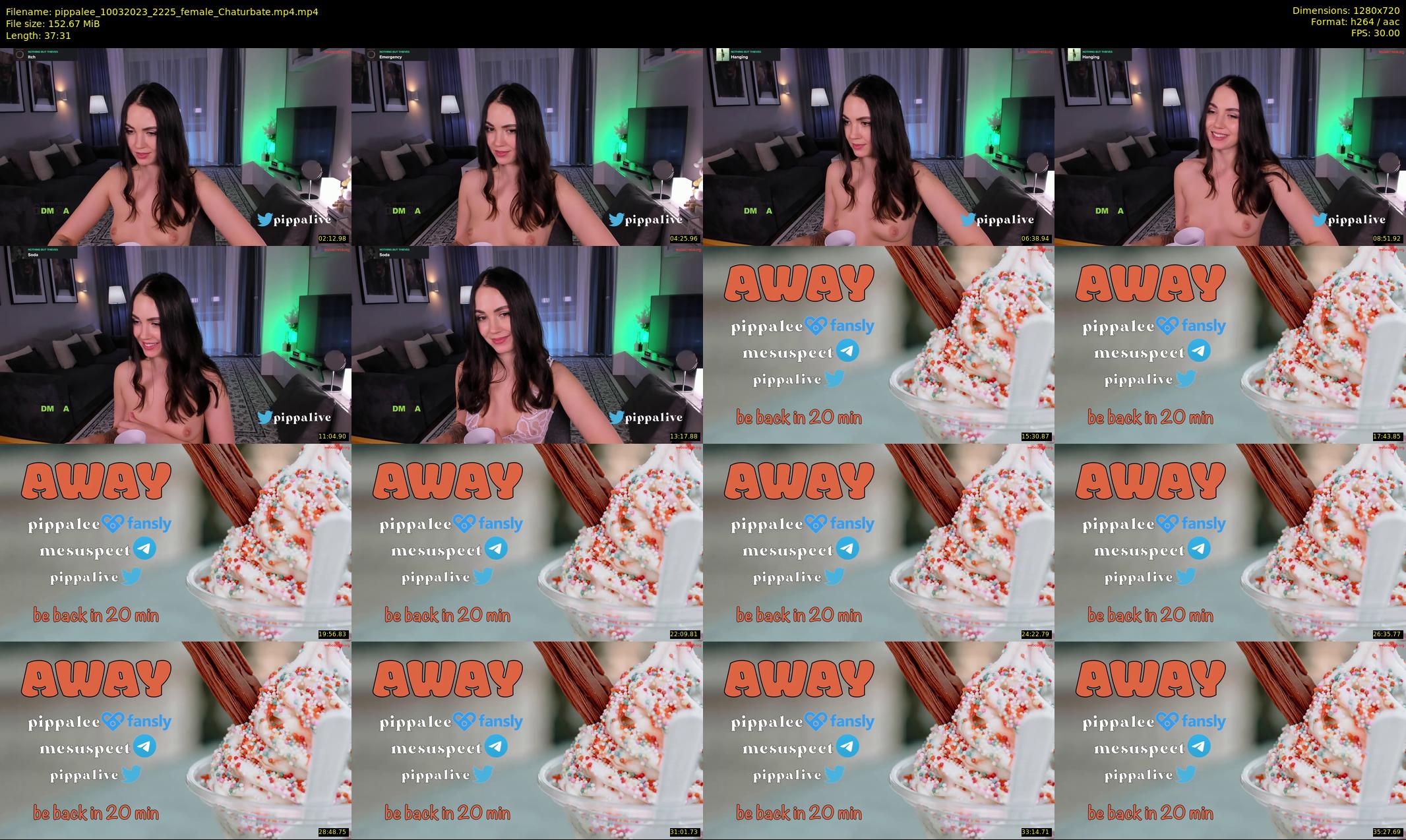 pippalee — 38 minute Chaturbate female cam show recording, 720p, Mar 10, 2023