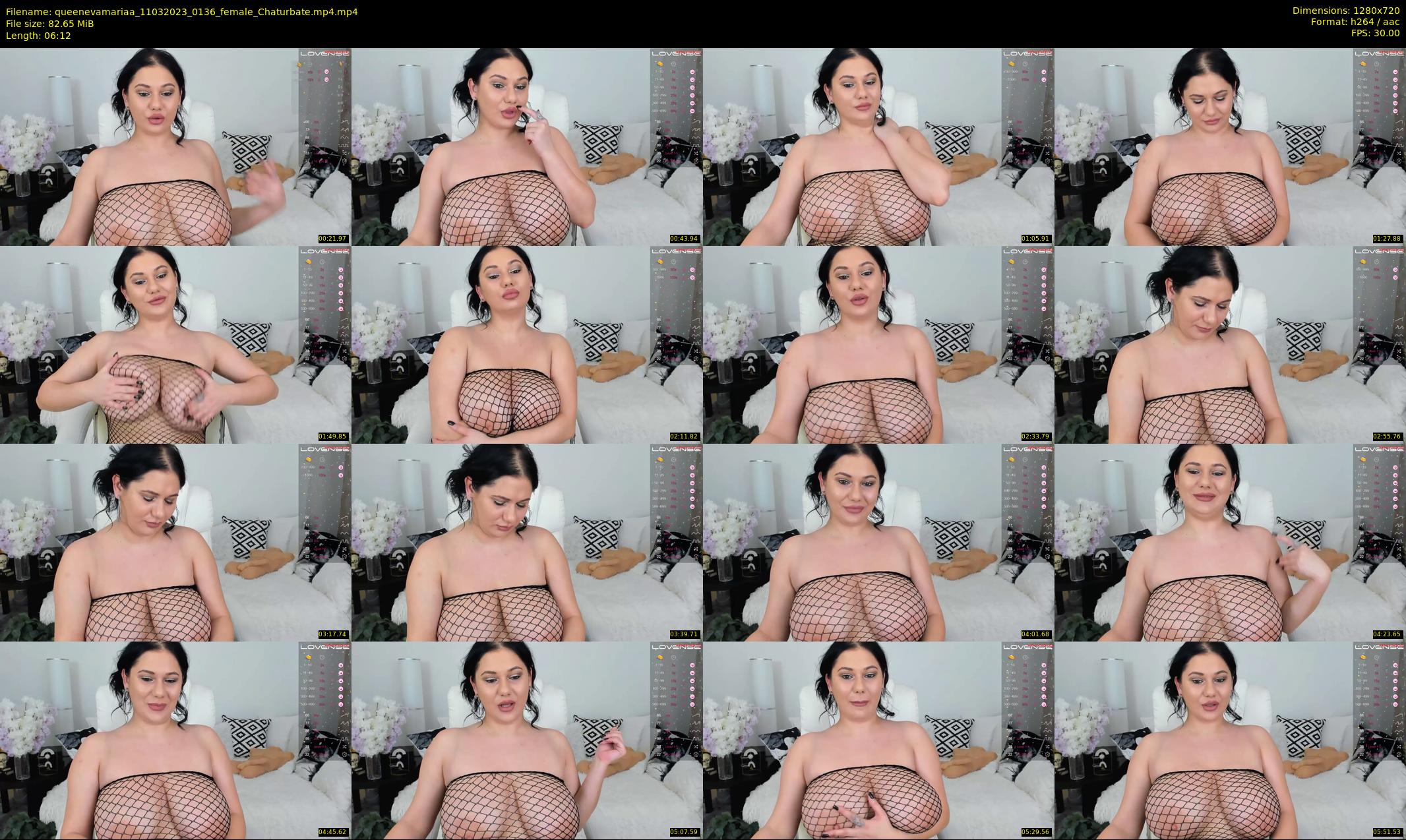 queenevamariaa — 7 minute Chaturbate female cam show recording, 720p, Mar 11, 2023