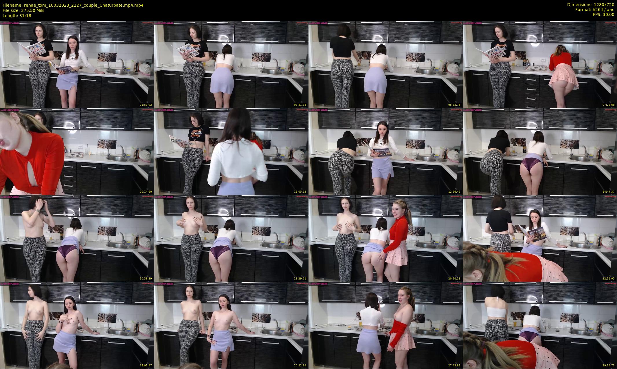 renae_tom — 32 minute Chaturbate couple cam show recording, 720p, Mar 10, 2023