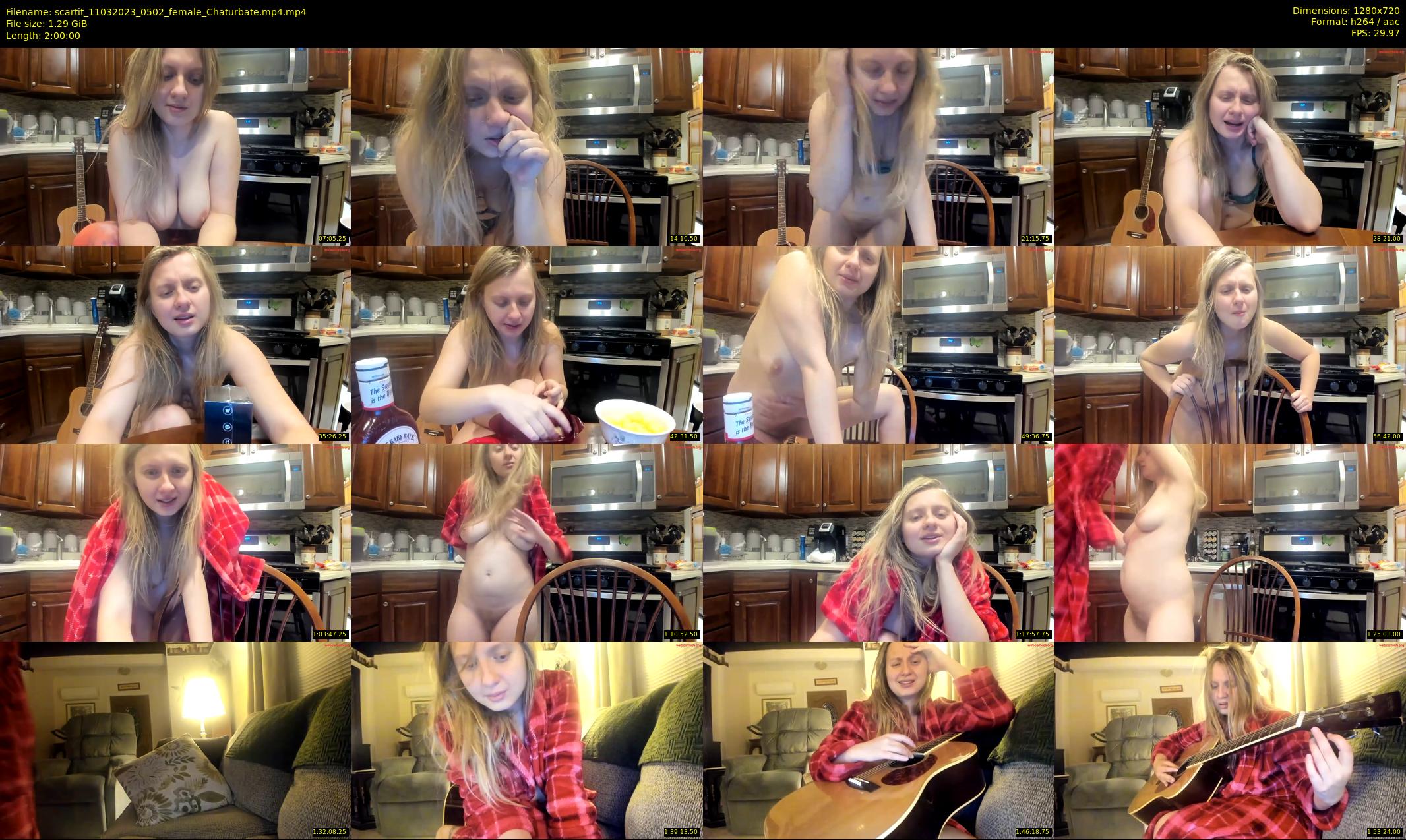 scartit — 120 minute Chaturbate female cam show recording, 720p, Mar 11, 2023