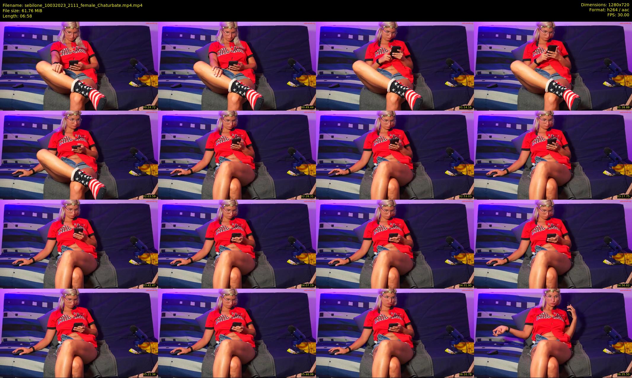 sebilone — 7 minute Chaturbate couple cam show recording, 720p, Mar 10, 2023