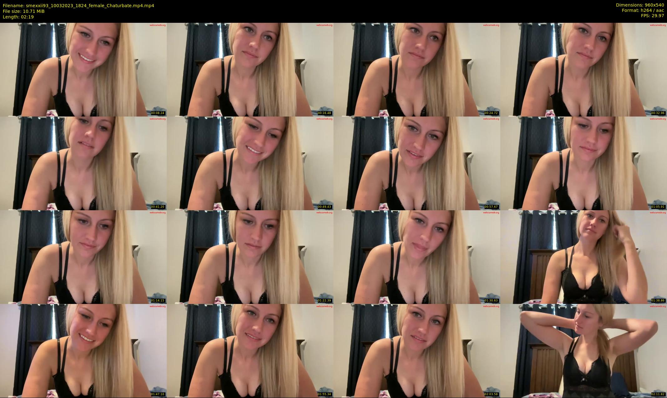 smexxii93 — 3 minute Chaturbate female cam show recording, 480p, Mar 10, 2023