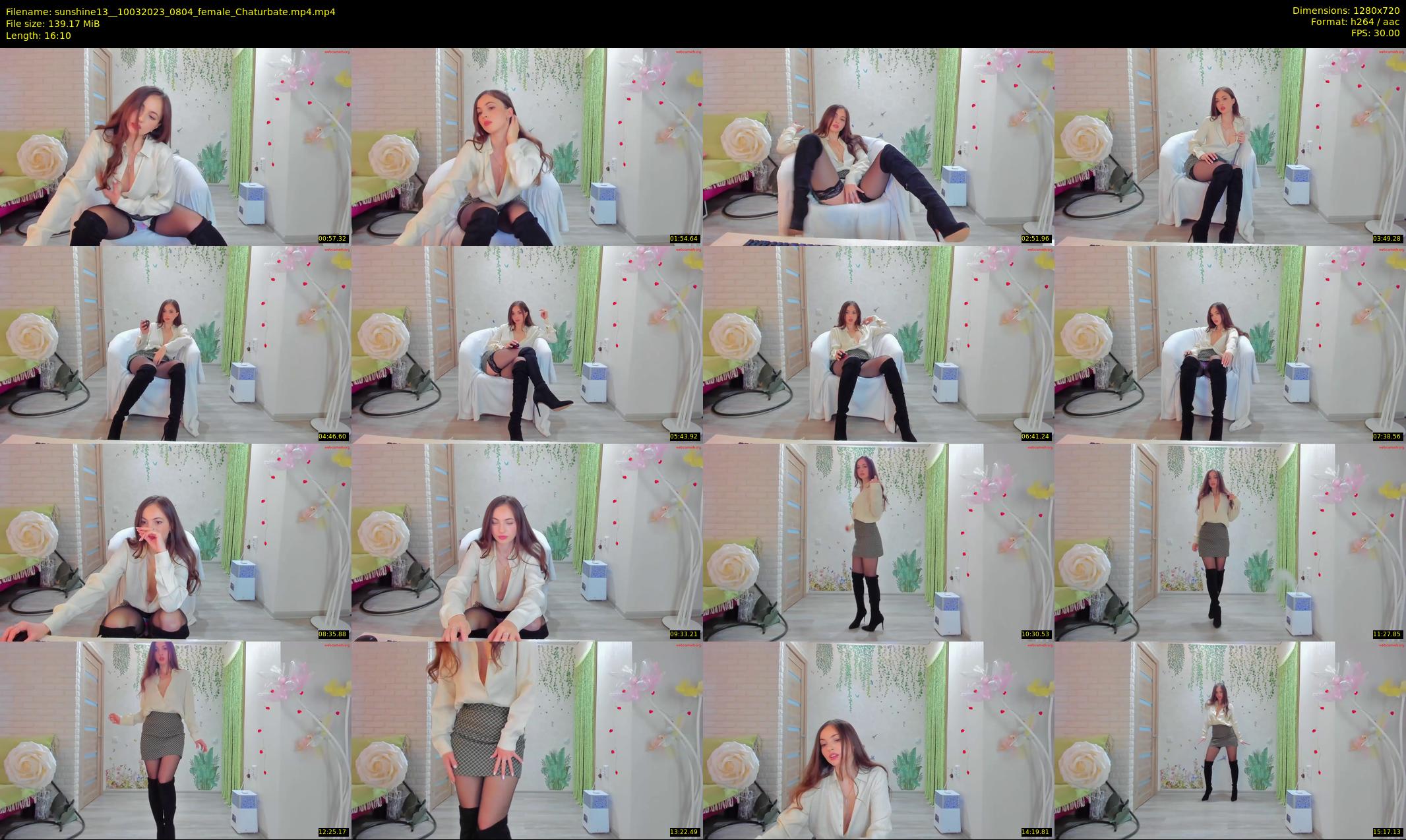 sunshine13_ — 17 minute Chaturbate female cam show recording, 720p, Mar 10, 2023