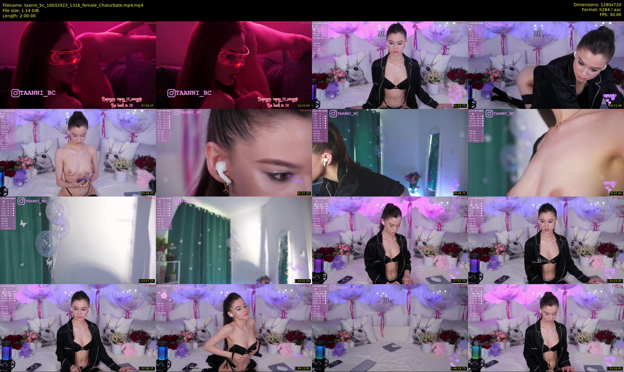 taanni_bc — 120 minute Chaturbate female cam show recording, 720p, Mar 10, 2023