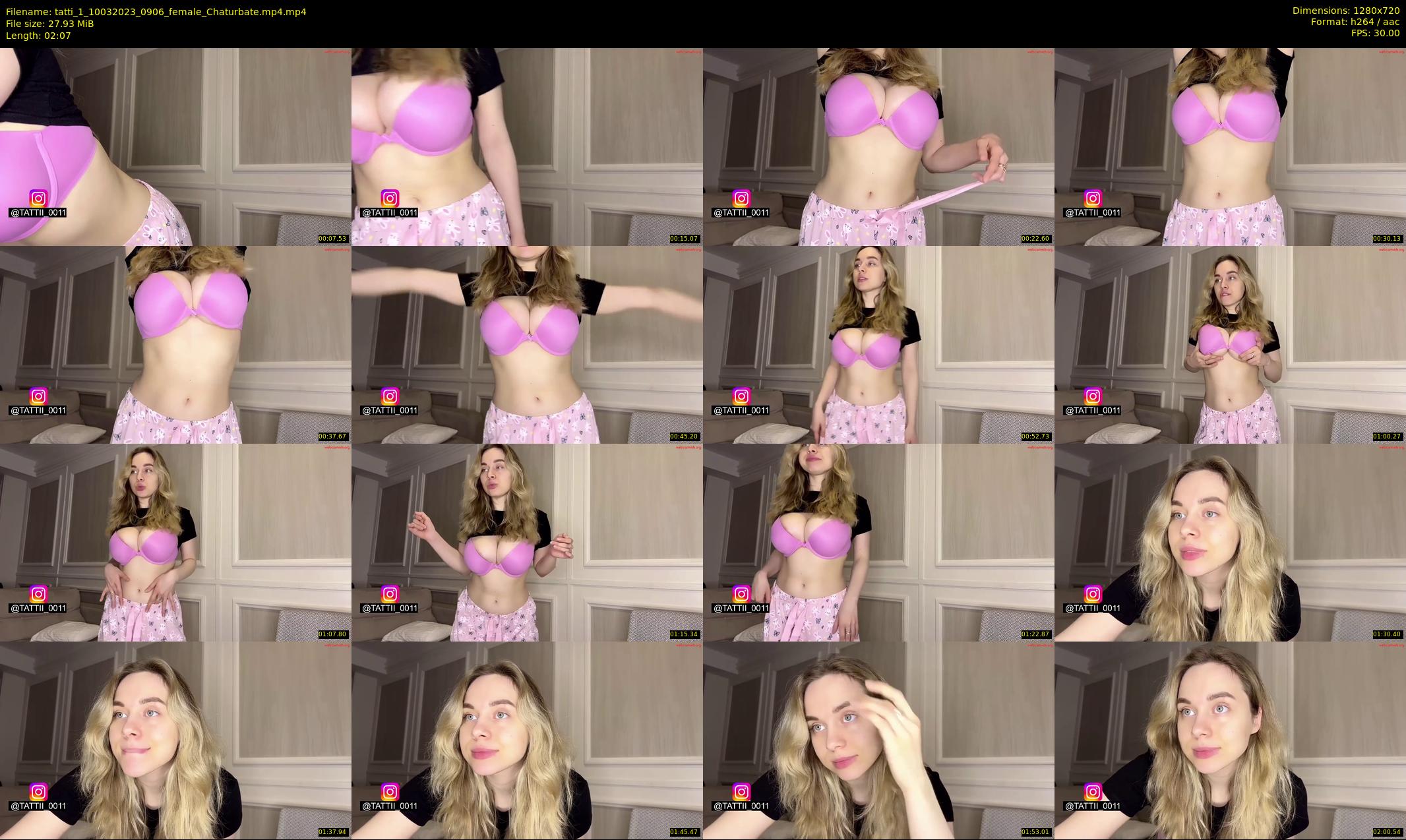 tatti_1 — 3 minute Chaturbate female cam show recording, 720p, Mar 10, 2023