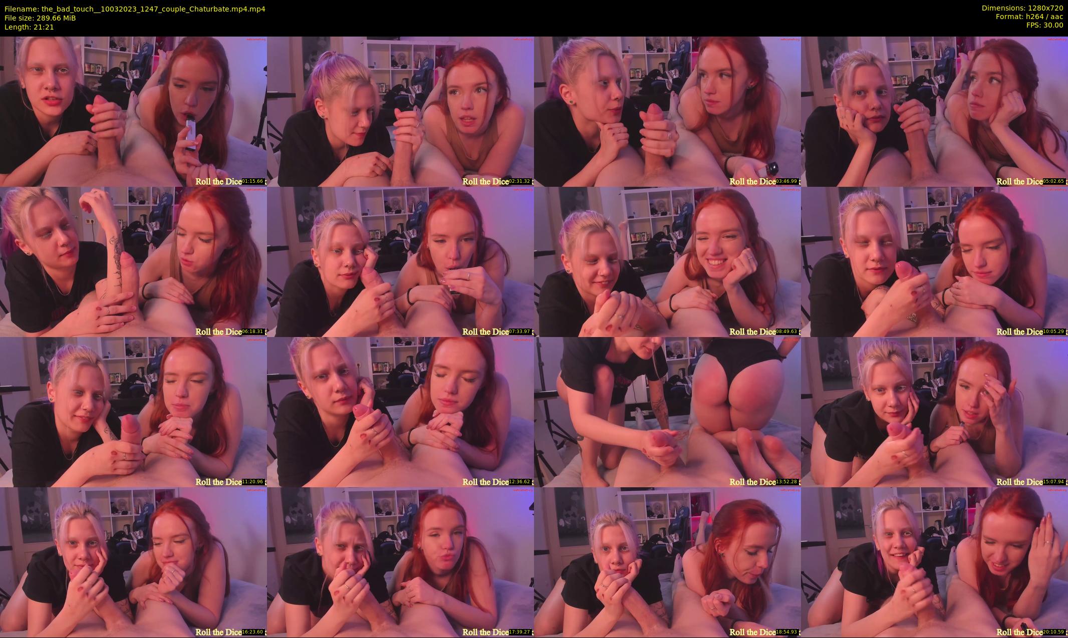 the_bad_touch_ — 22 minute Chaturbate couple cam show recording, 720p, Mar 10, 2023