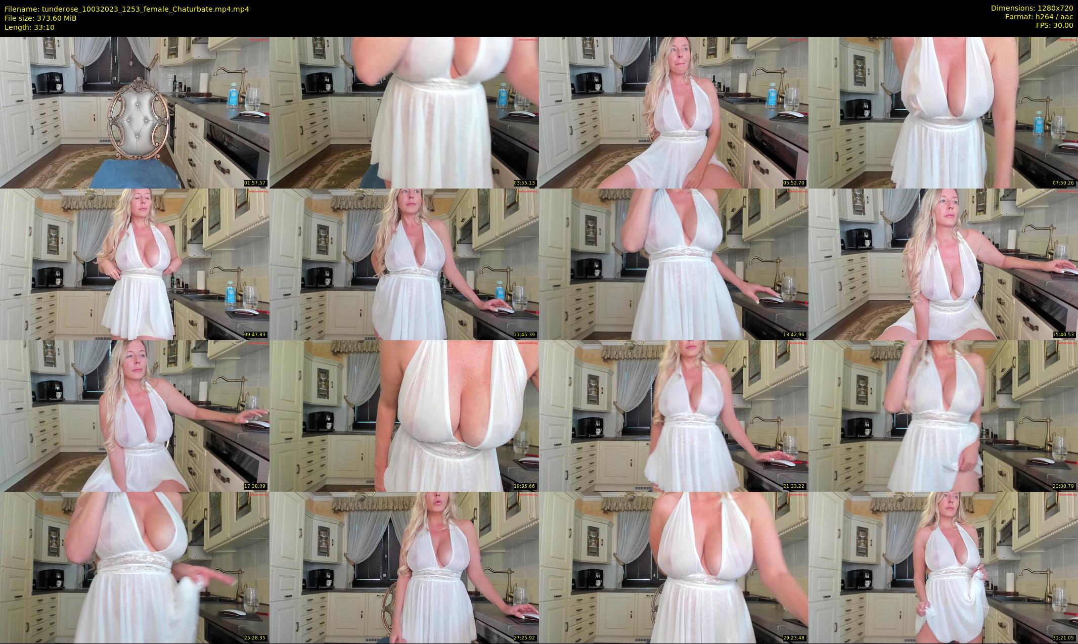 tunderose — 34 minute Chaturbate female cam show recording, 720p, Mar 10, 2023