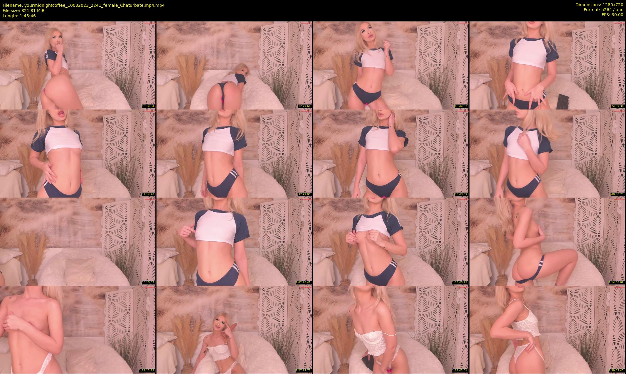 yourmidnightcoffee — 106 minute Chaturbate female cam show recording, 720p, Mar 10, 2023