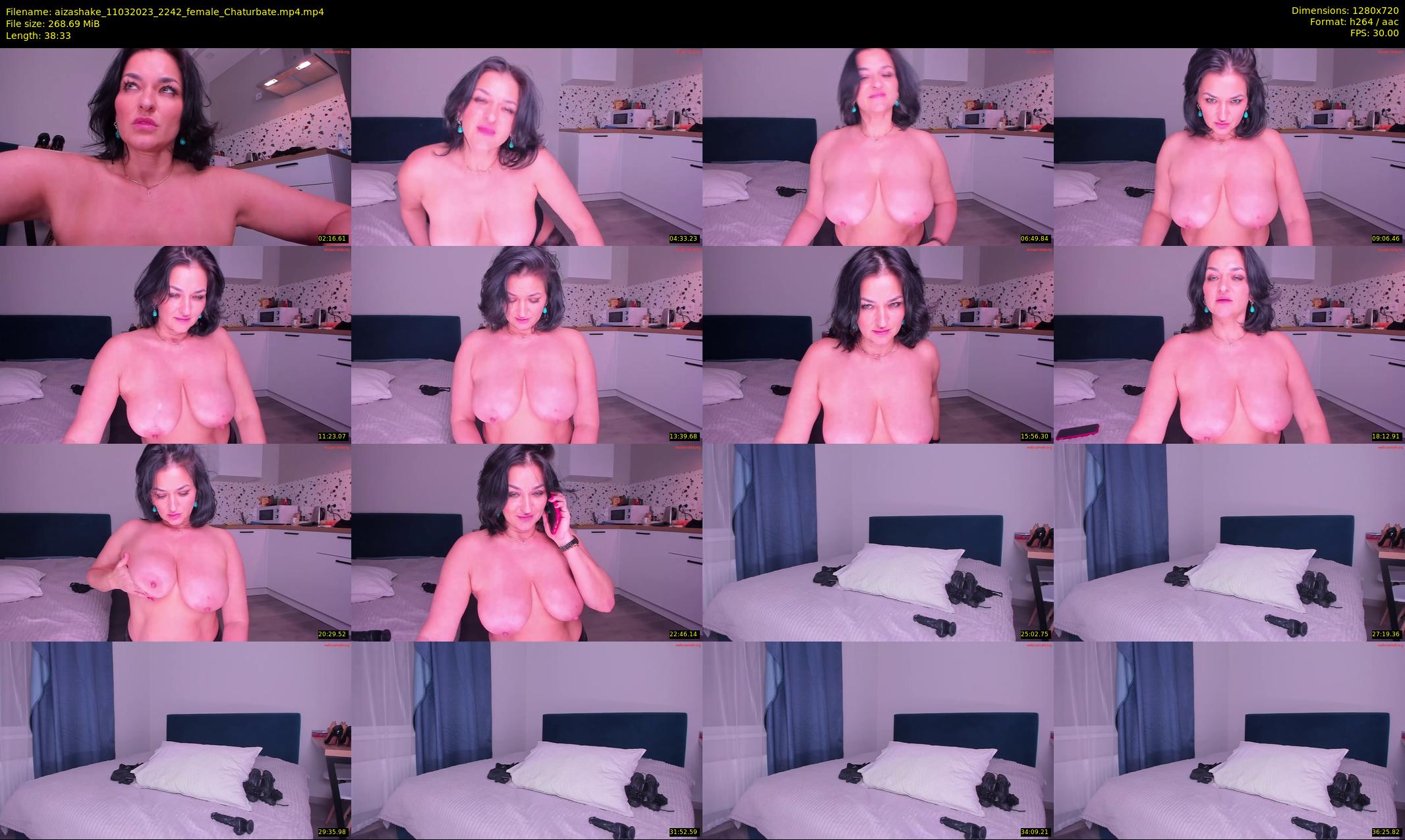 aizashake — 39 minute Chaturbate female cam show recording, 720p, Mar 11, 2023