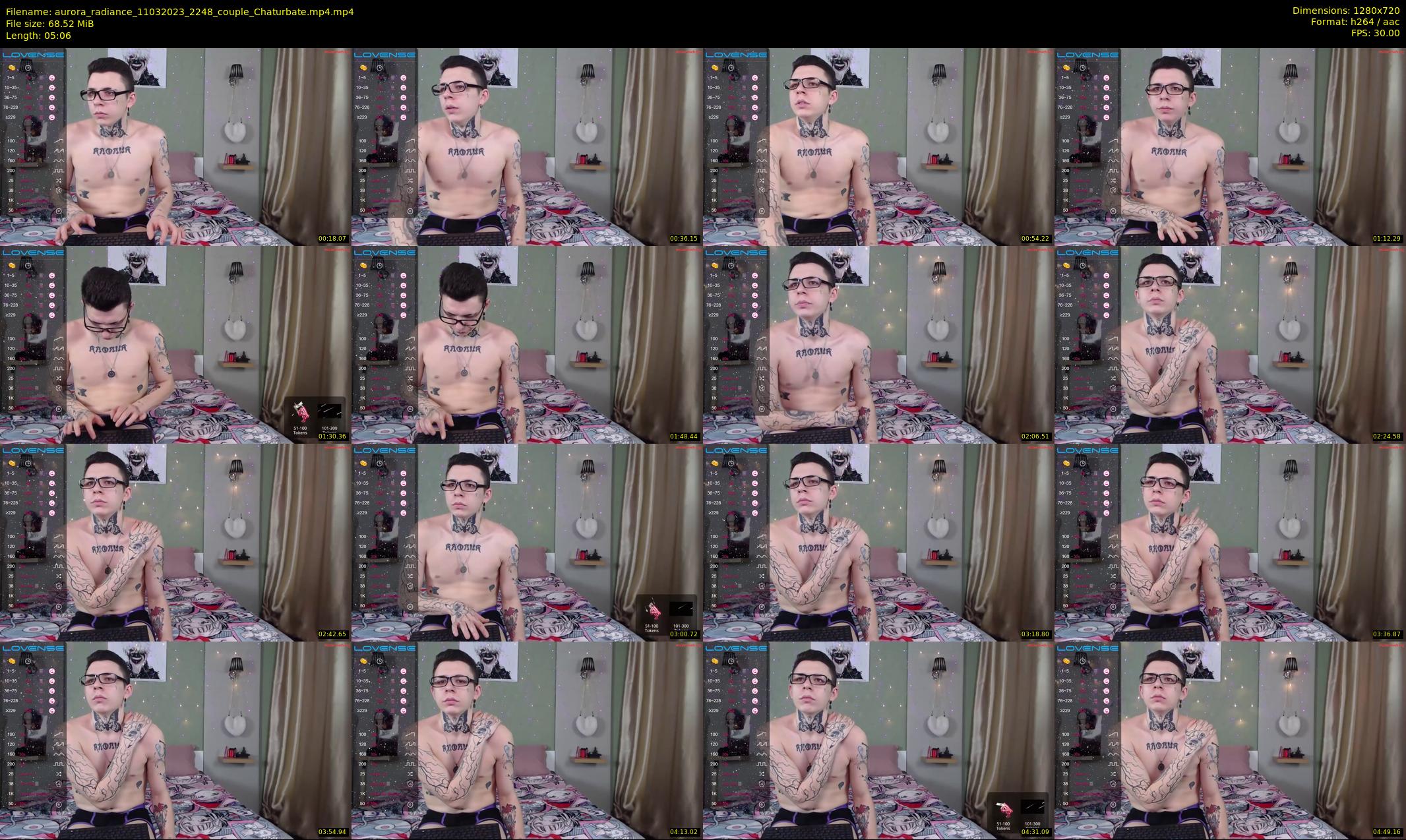 aurora_radiance — 6 minute Chaturbate couple cam show recording, 720p, Mar 11, 2023