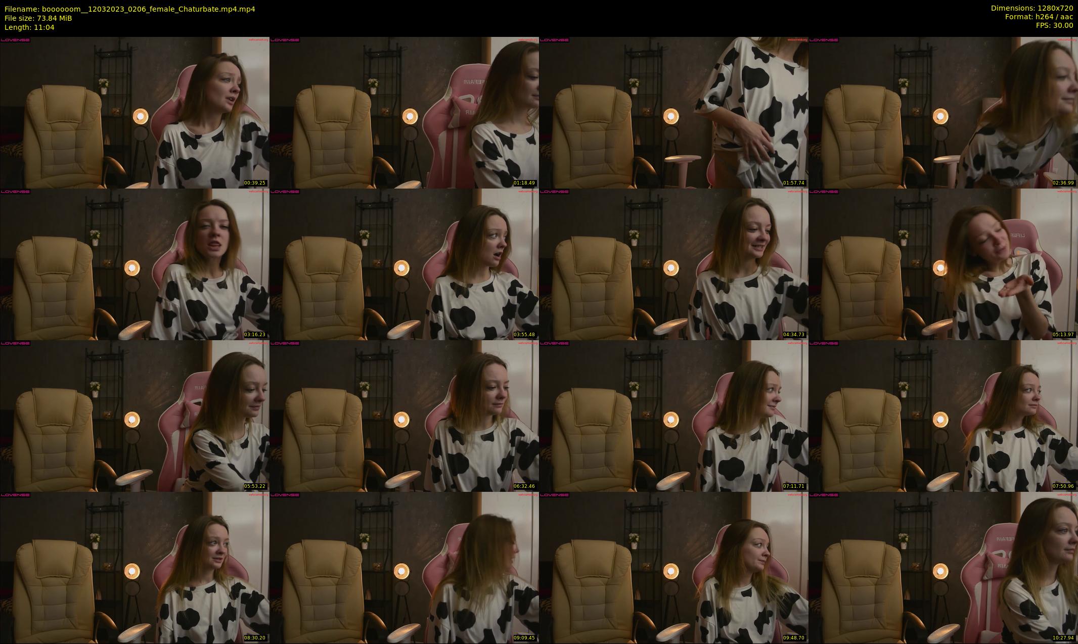 boooooom_ — 12 minute Chaturbate female cam show recording, 720p, Mar 12, 2023