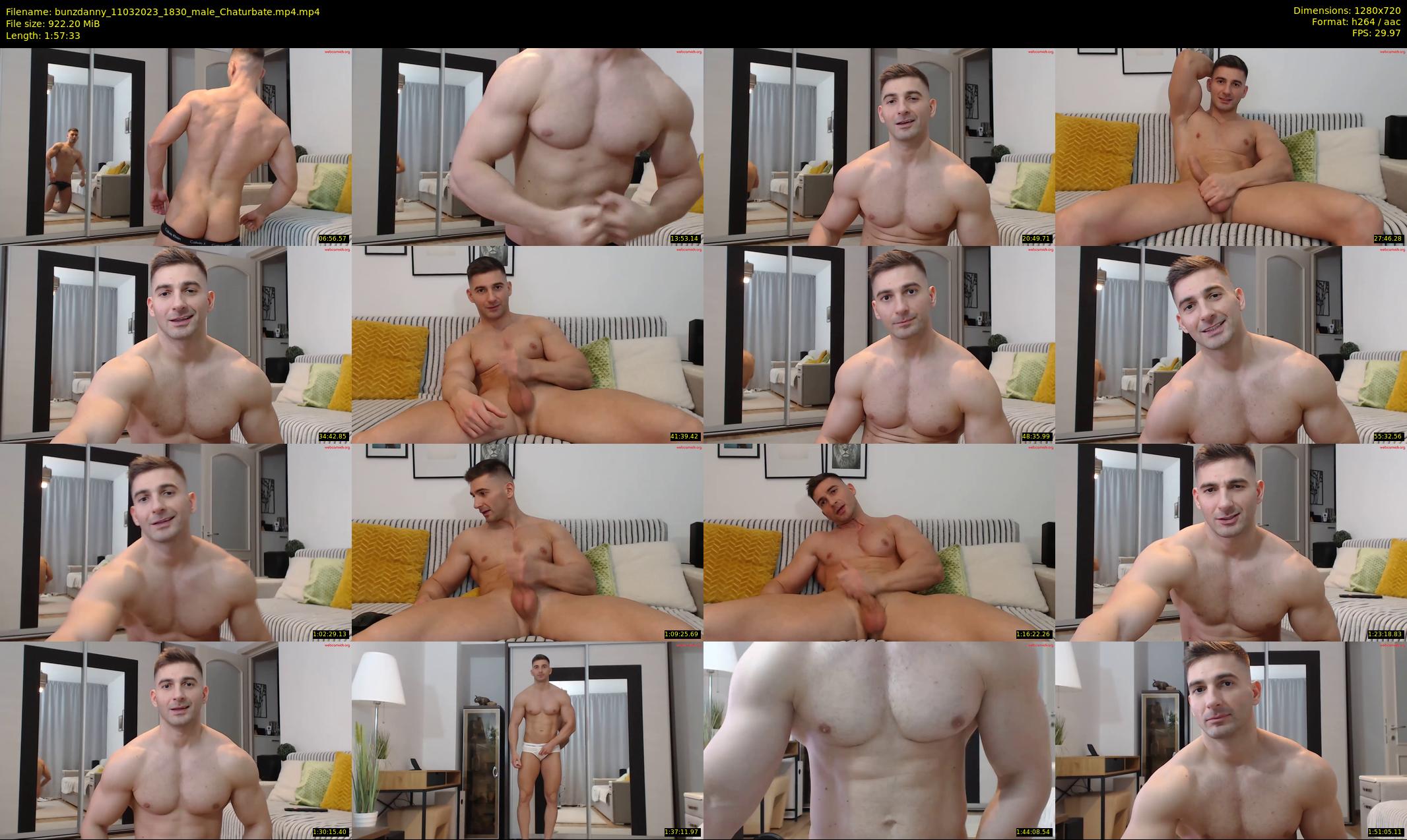 bunzdanny — 118 minute Chaturbate male cam show recording, 720p, Mar 11, 2023