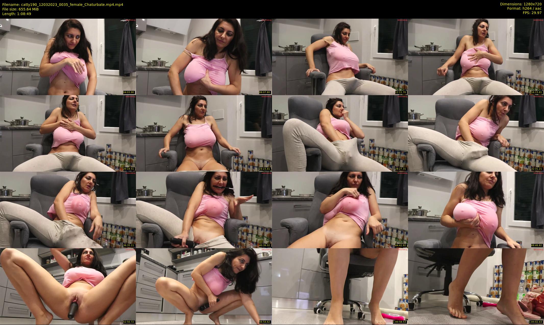 catty190 — 69 minute Chaturbate female cam show recording, 720p, Mar 12, 2023