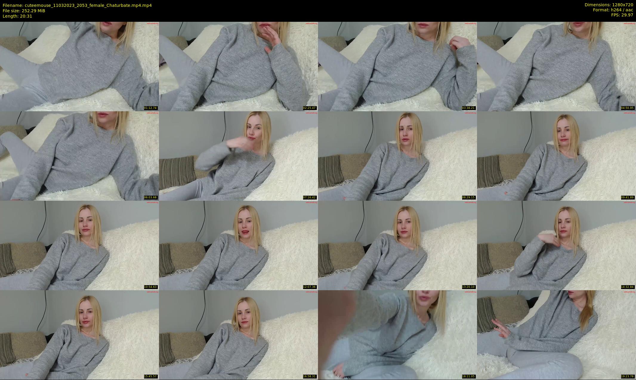 cuteemouse — 21 minute Chaturbate female cam show recording, 720p, Mar 11, 2023