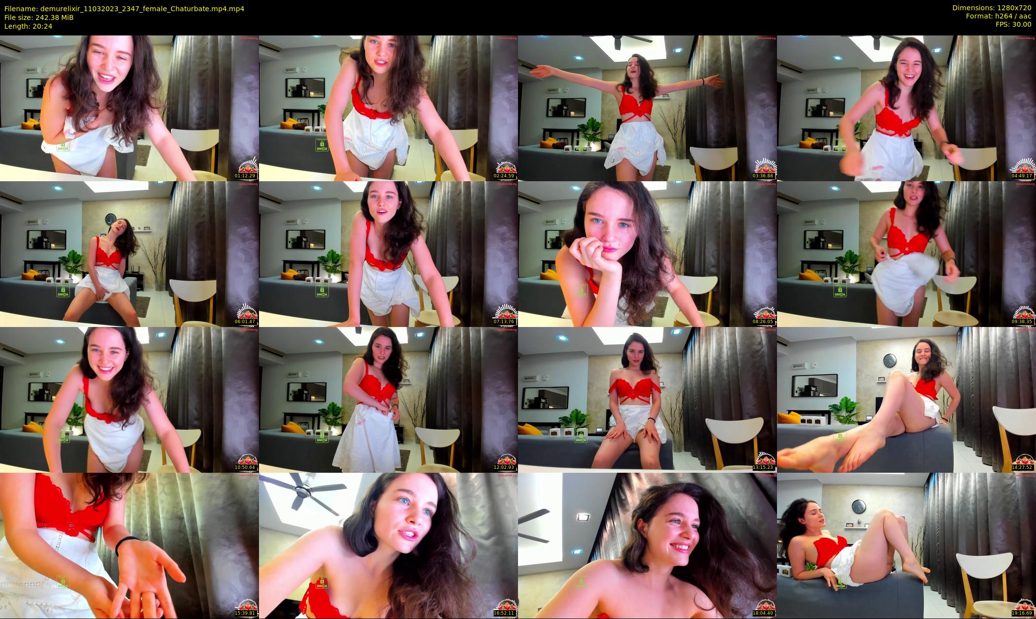 demurelixir — 21 minute Chaturbate female cam show recording, 720p, Mar 11, 2023