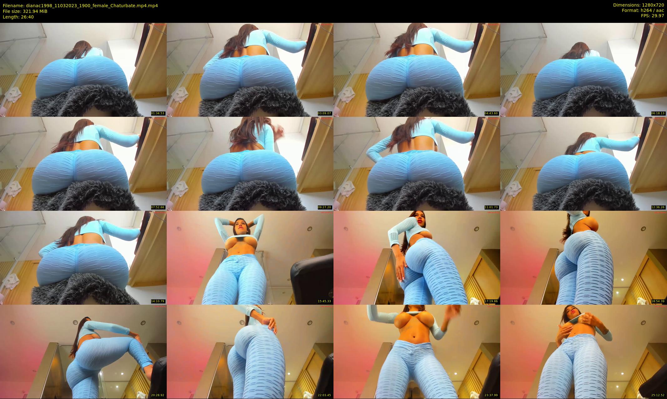 dianac1998 — 27 minute Chaturbate female cam show recording, 720p, Mar 11, 2023